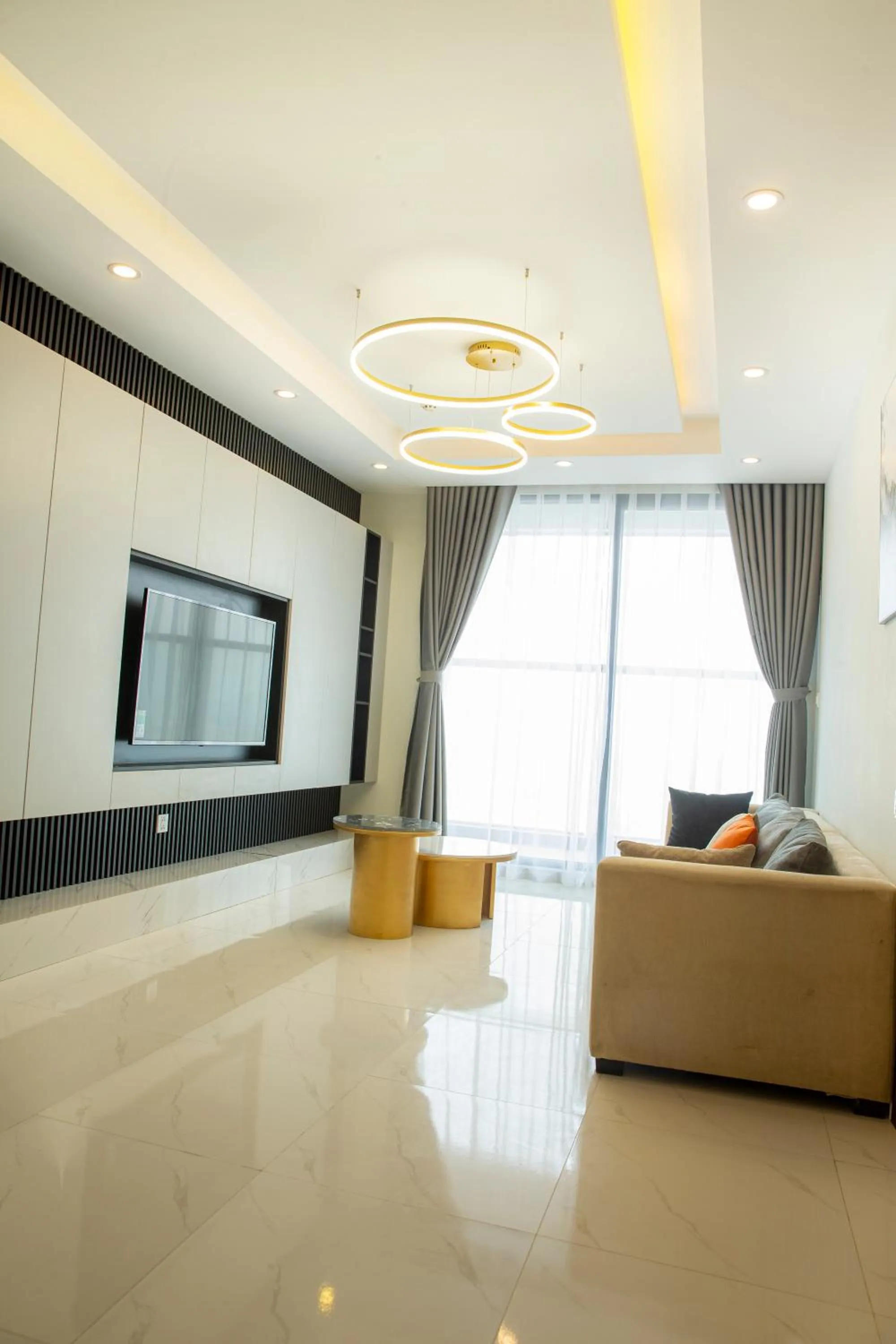 Living room in TSQ STAY Hotel Apartment