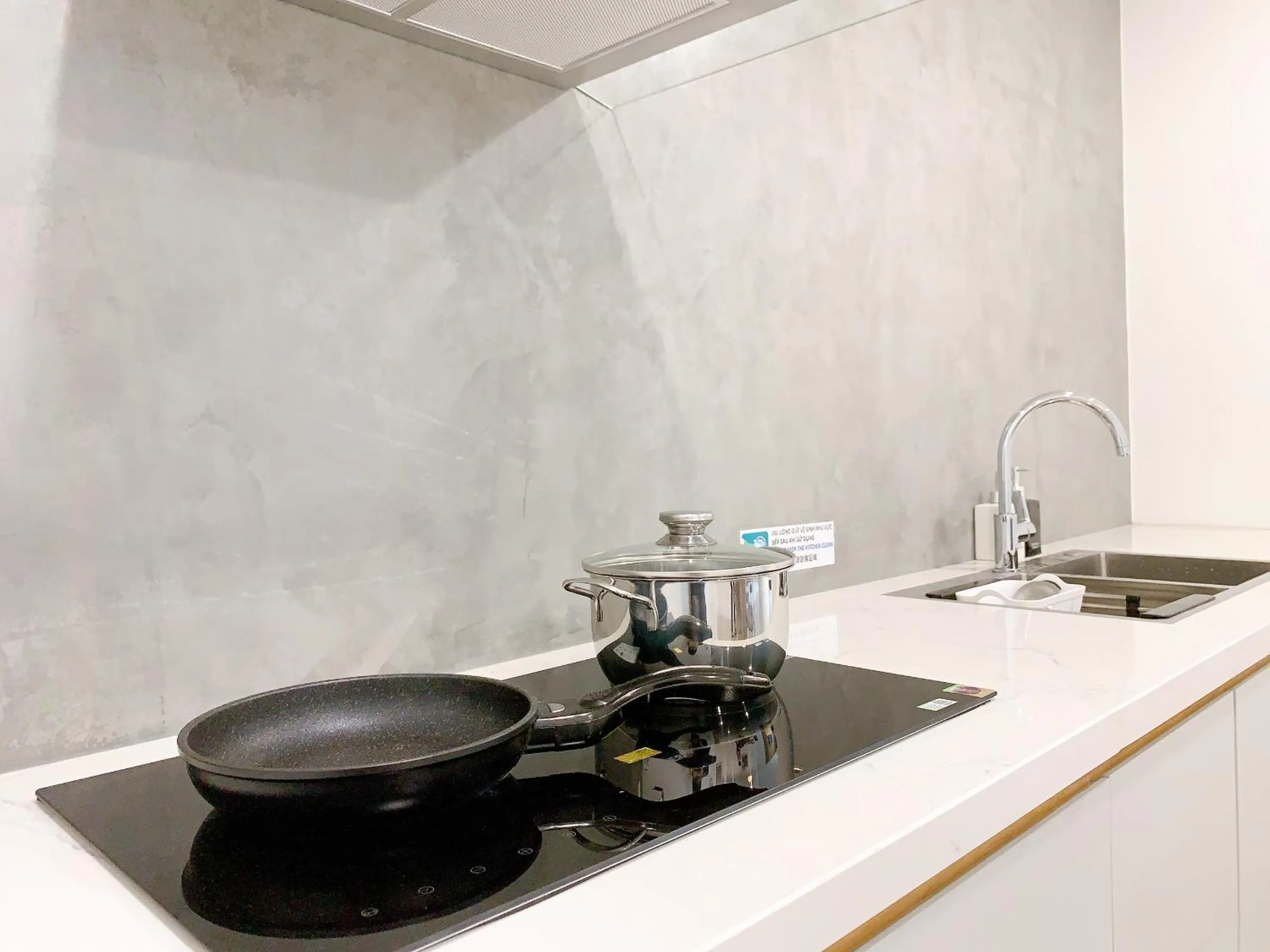 stove in TSQ STAY Hotel Apartment