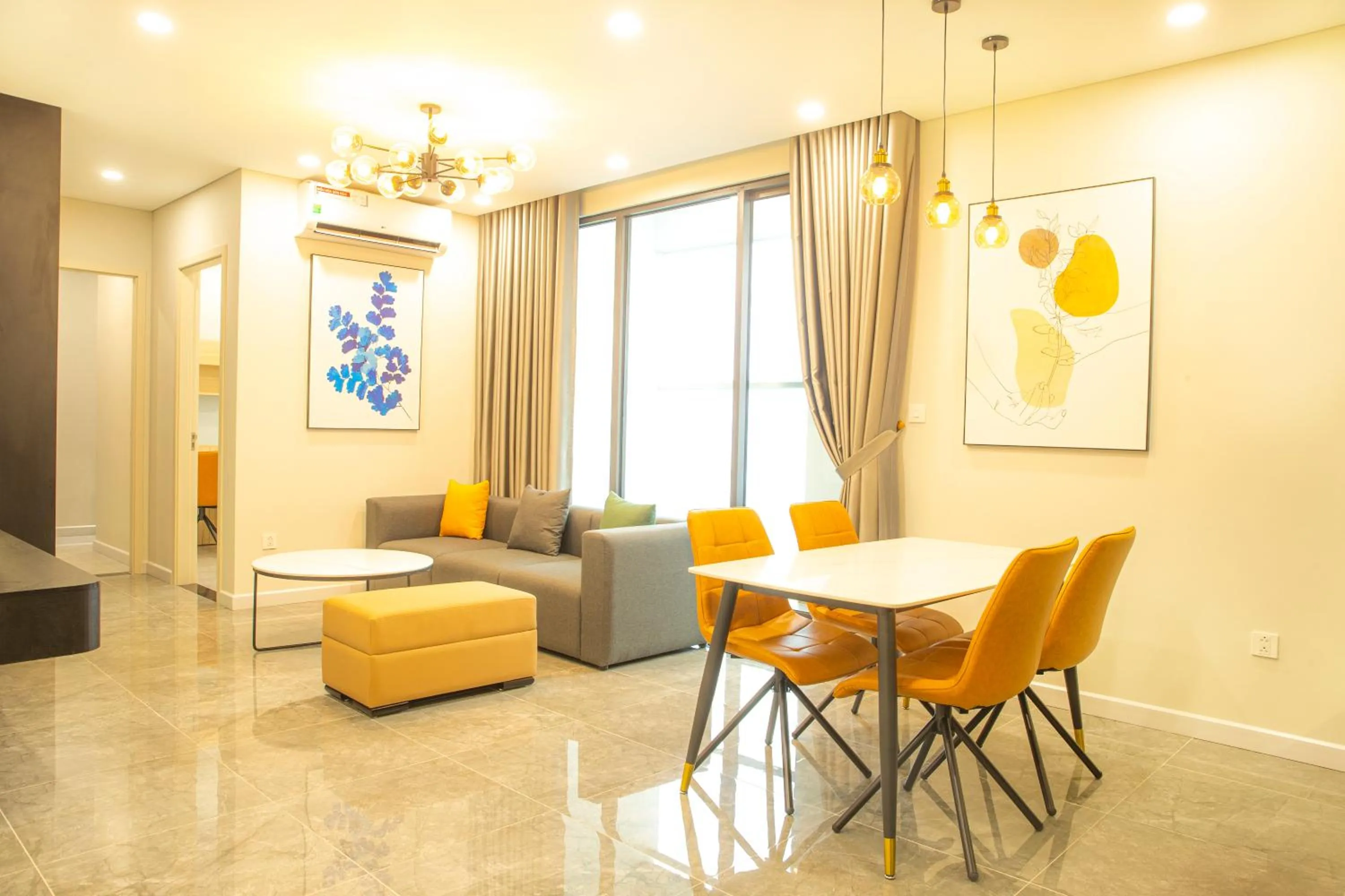 Living room in TSQ STAY Hotel Apartment