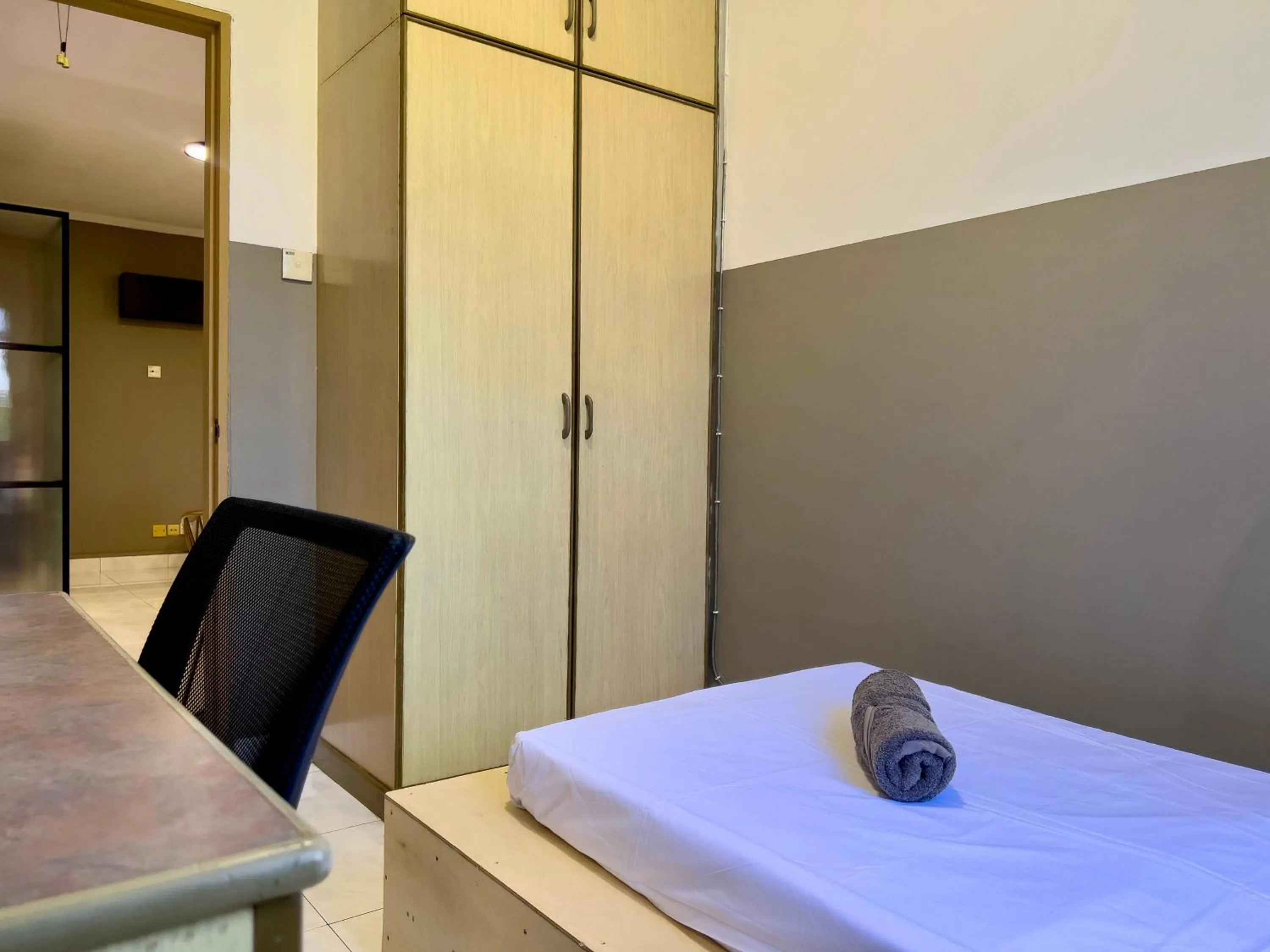 Bed in Hush Inn at Taman Penampang