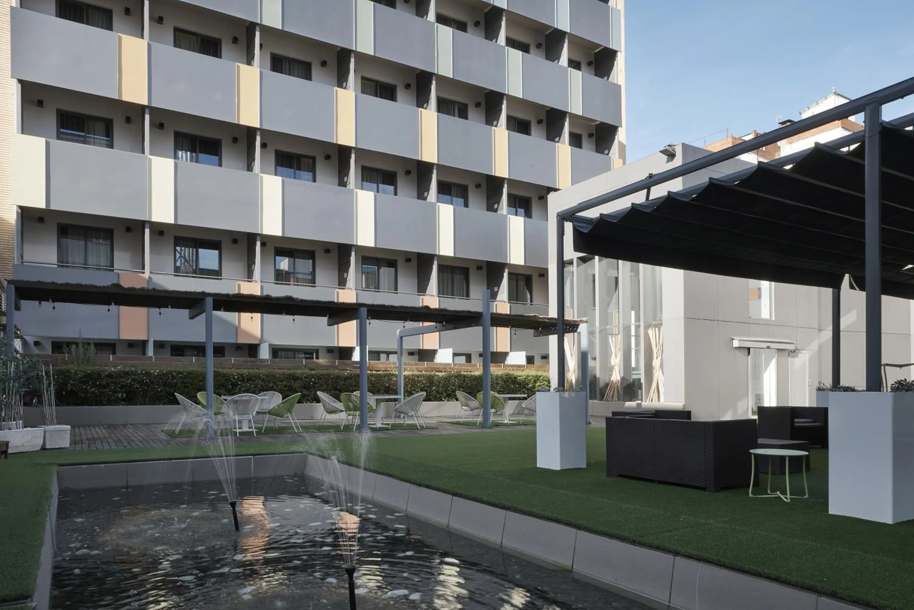 Garden in Vincci Zaragoza Zentro