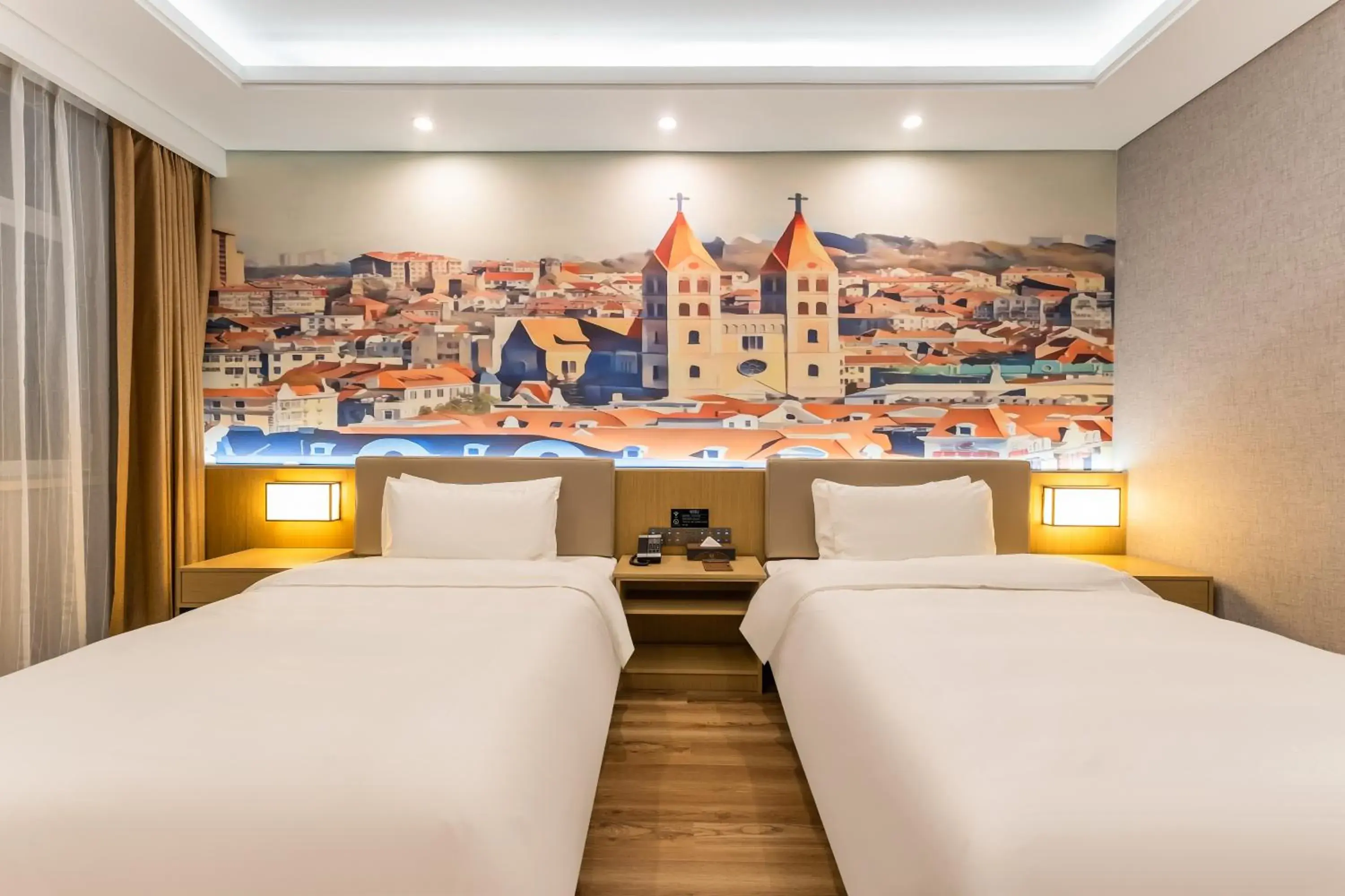 Small Twin Room in Joy Fall Hotel Small Twin Room in Joy Fall Hotel