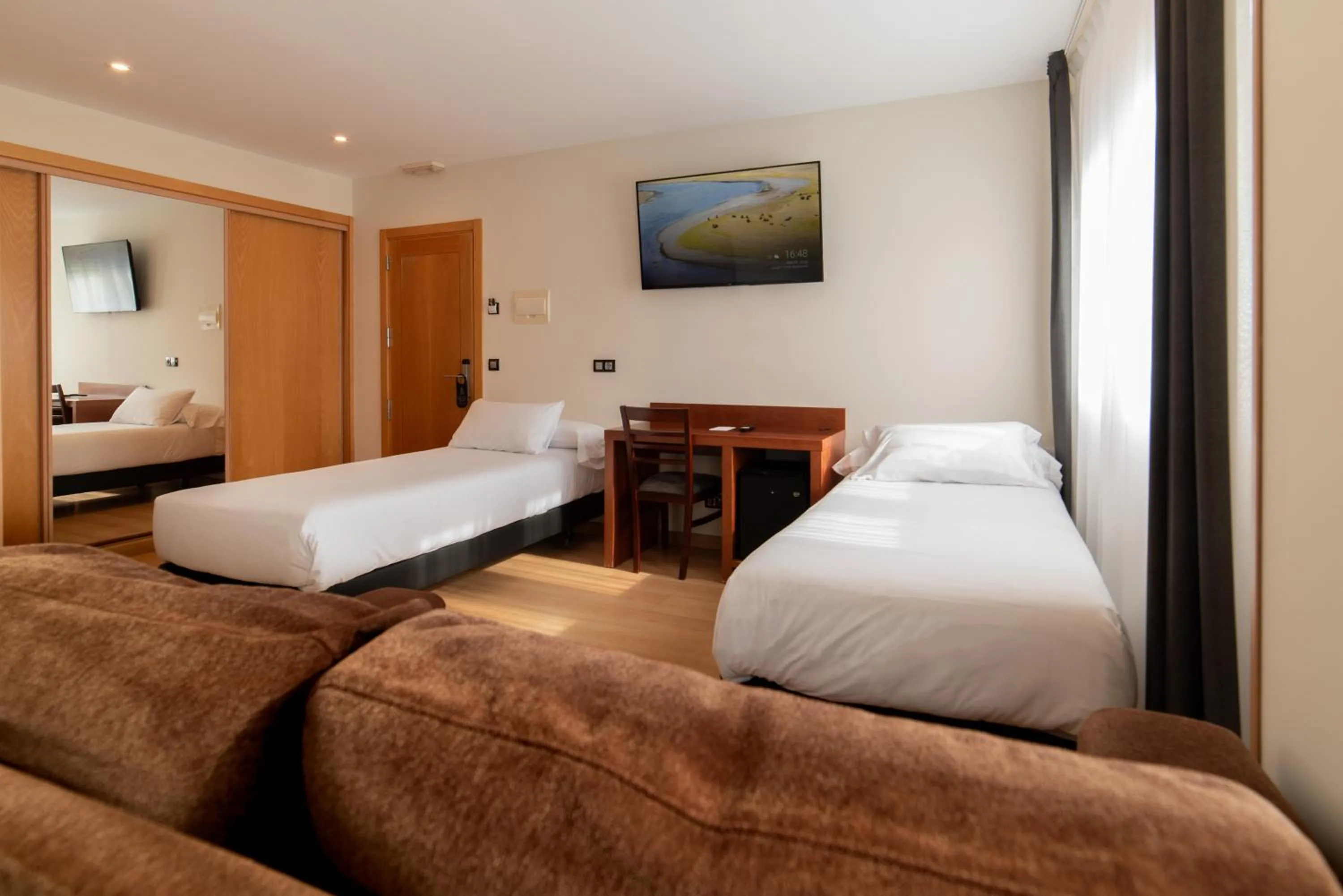 Bed in Hotel Playa Langosteira by Adeloló