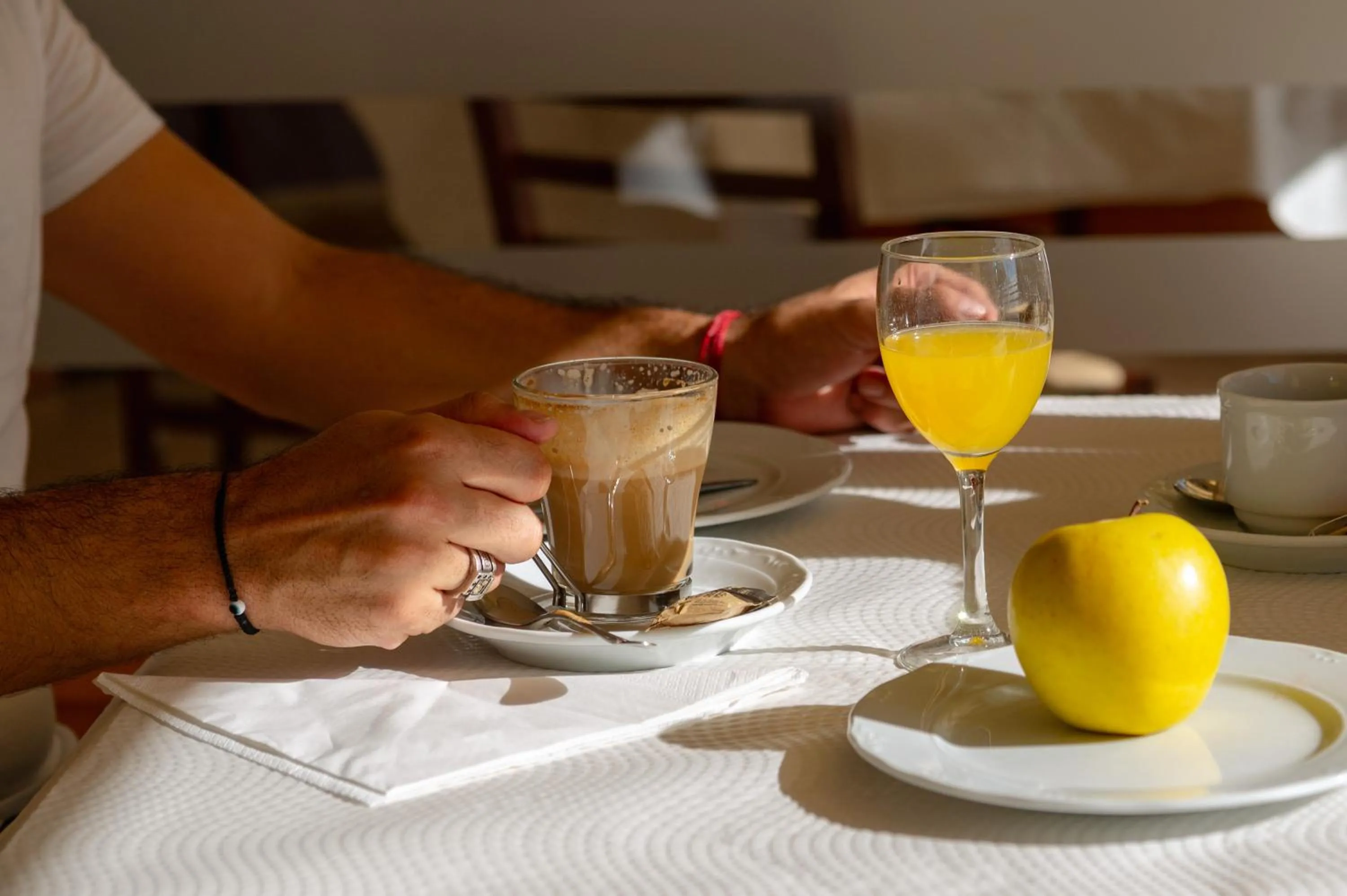 Food and drinks in Hotel Playa Langosteira by Adeloló