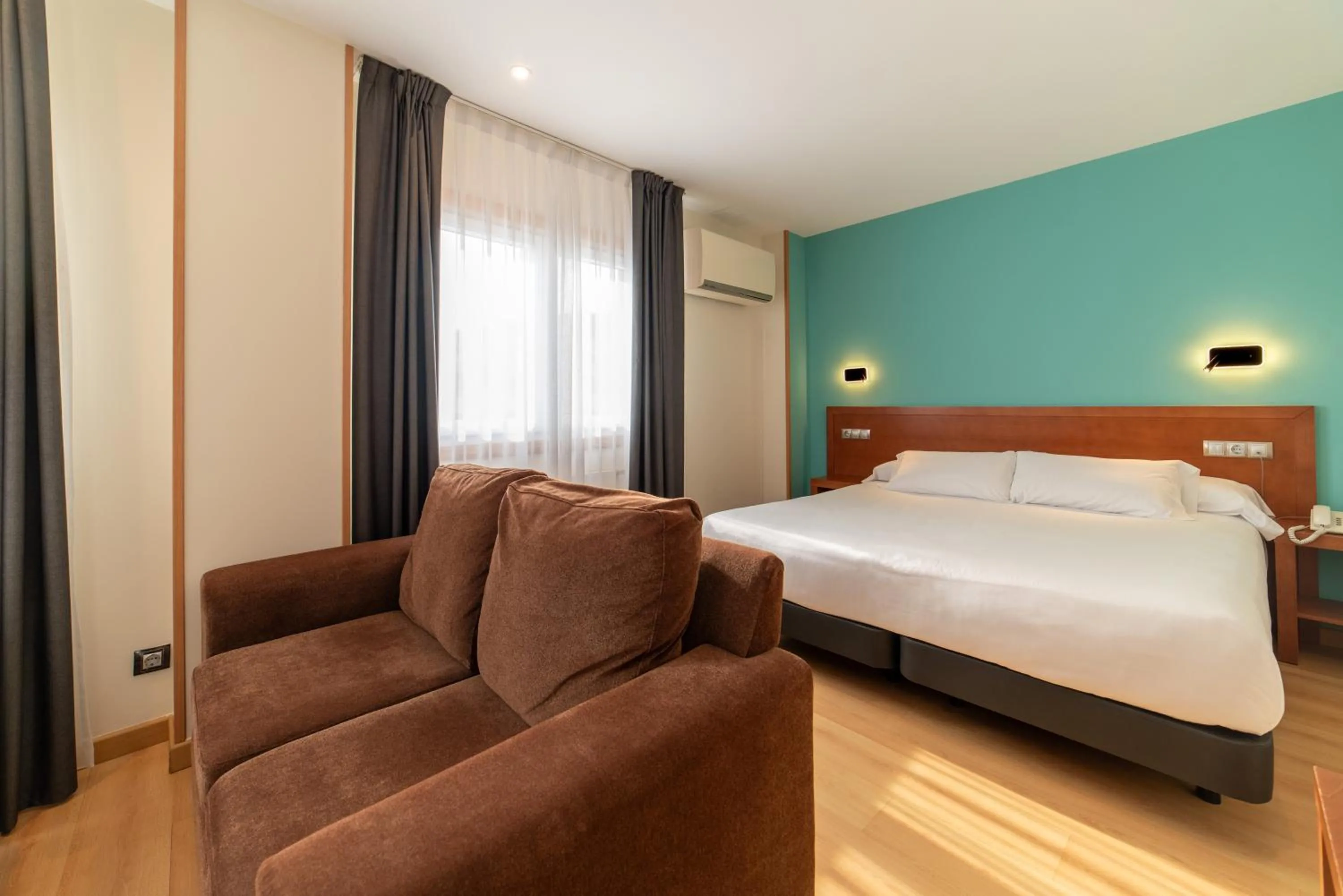 Bed in Hotel Playa Langosteira by Adeloló
