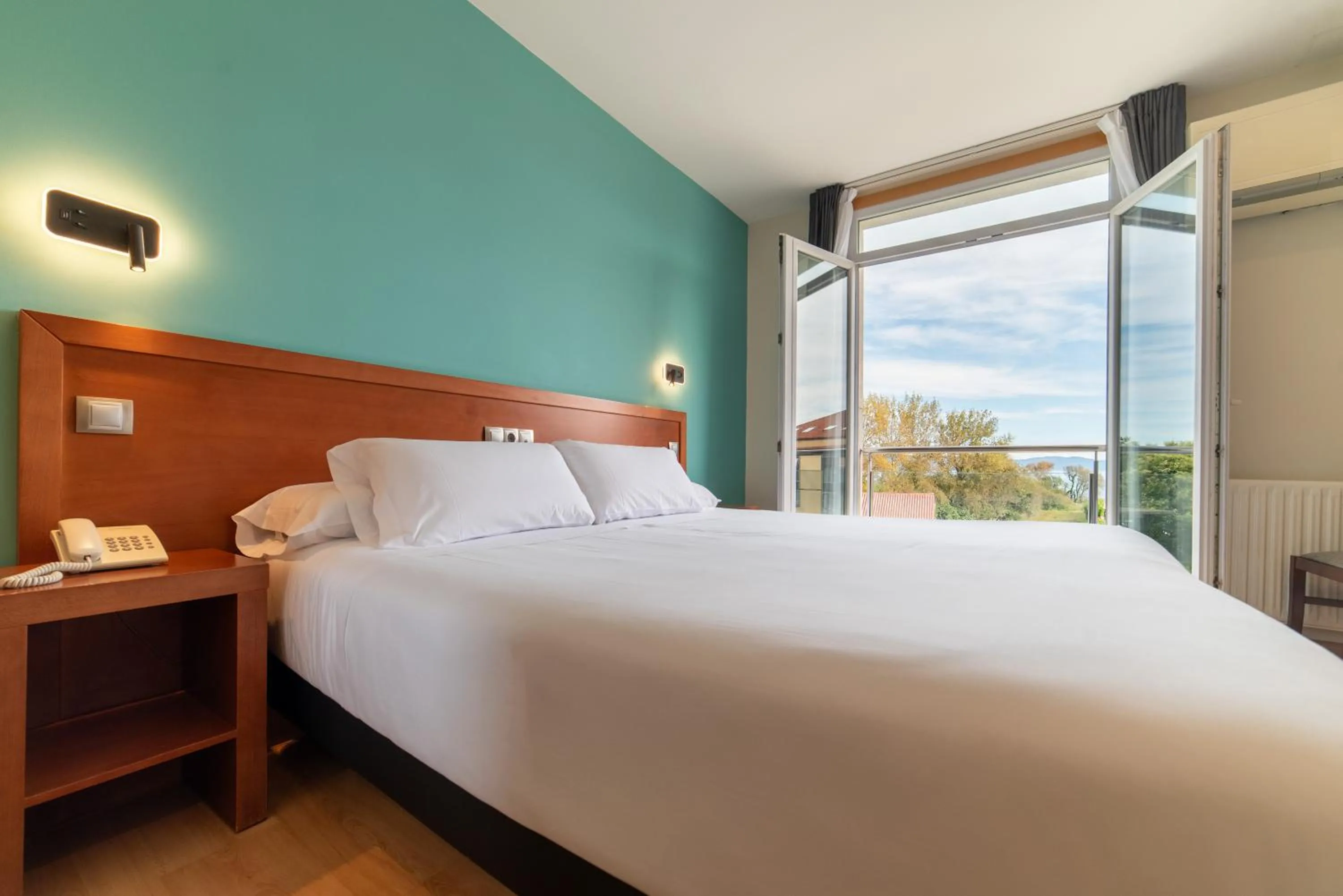Bed in Hotel Playa Langosteira by Adeloló