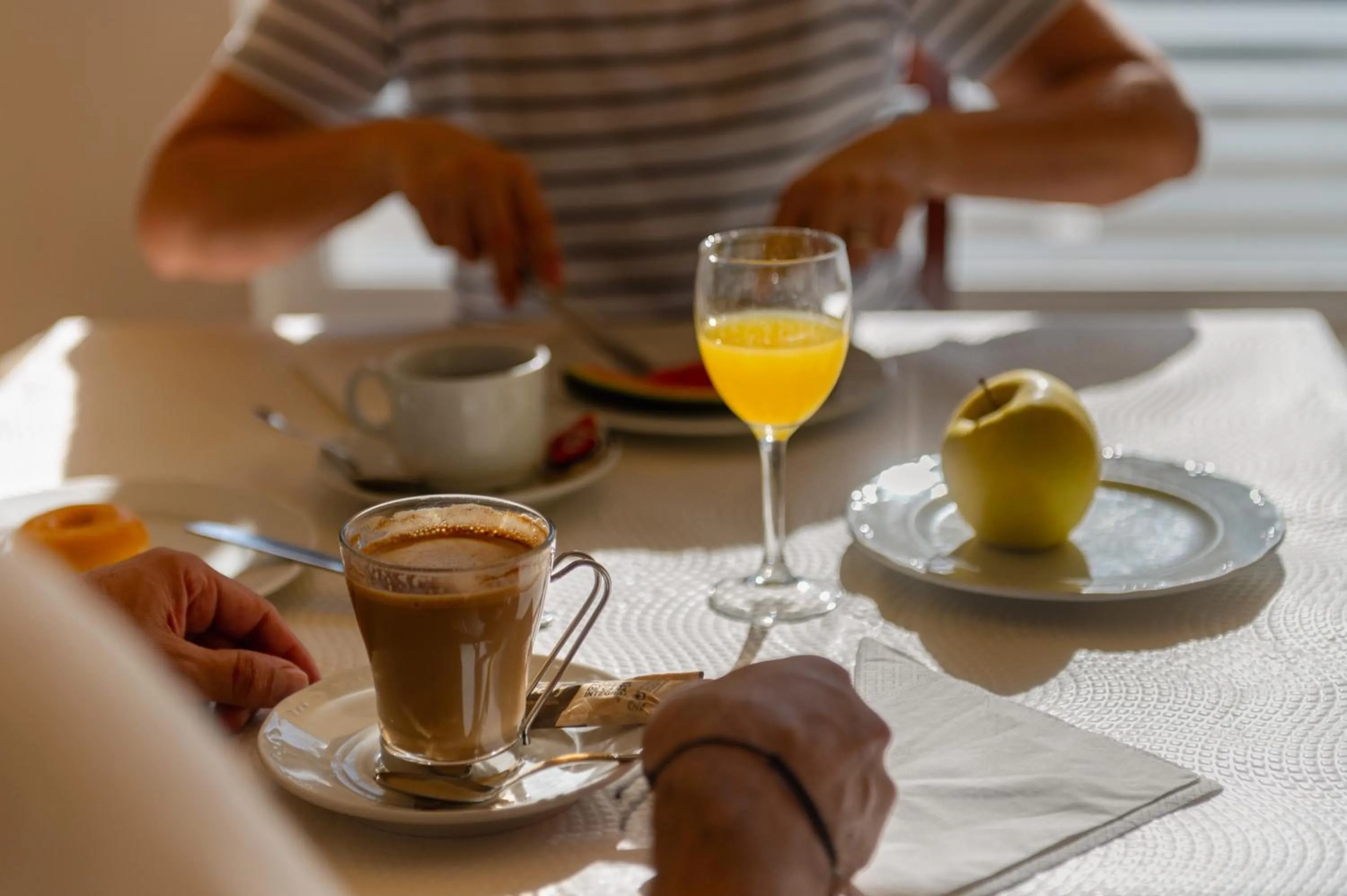 Food and drinks in Hotel Playa Langosteira by Adeloló
