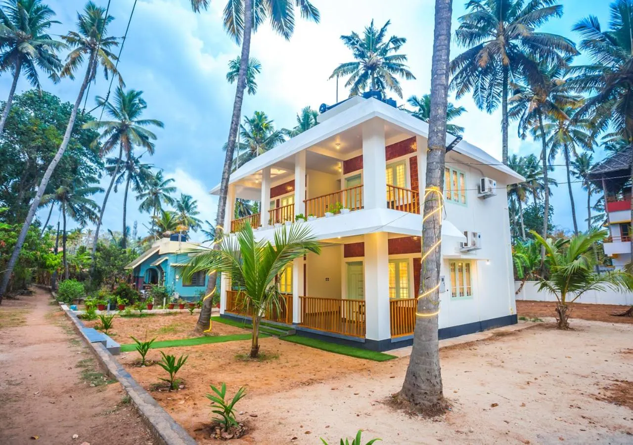 Property building in Ocean View Beach Villa Varkala by VOYE HOMES