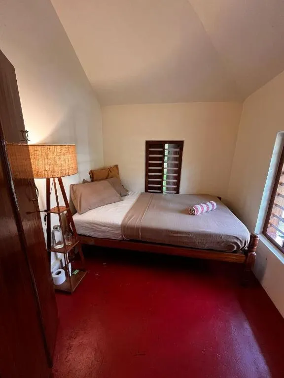 Bed in Ocean View Beach Villa Varkala by VOYE HOMES