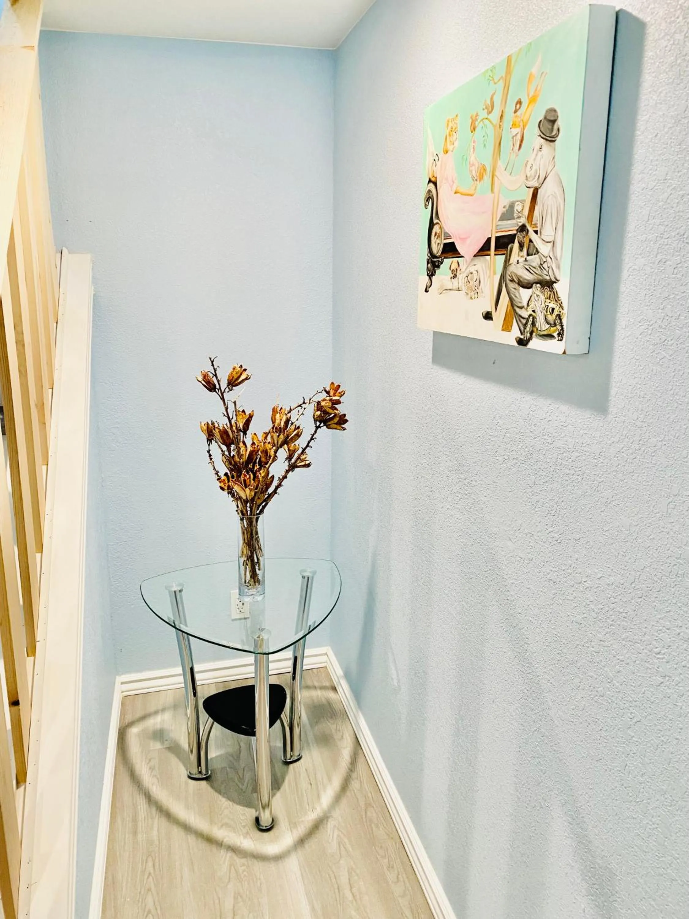 Decorative detail in 3br home 2br unit close to USAFA with fireplace