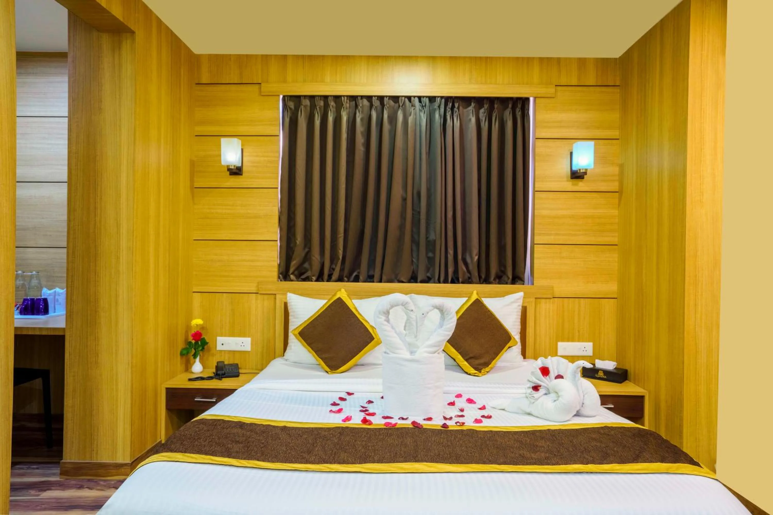 Bedroom in Q SAINA THE COSMOS