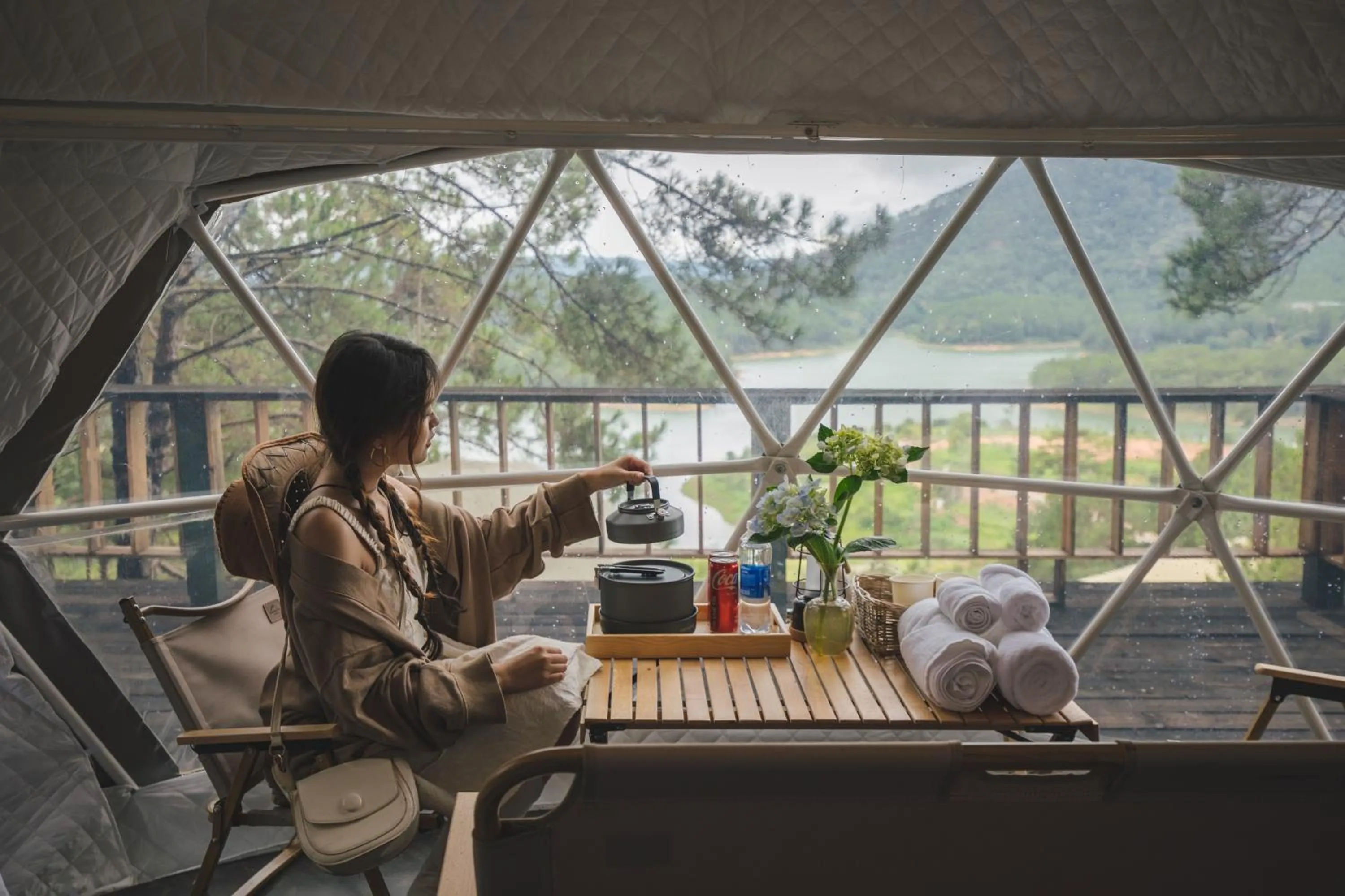 People in Lavender Dalat Hotel and Resorts