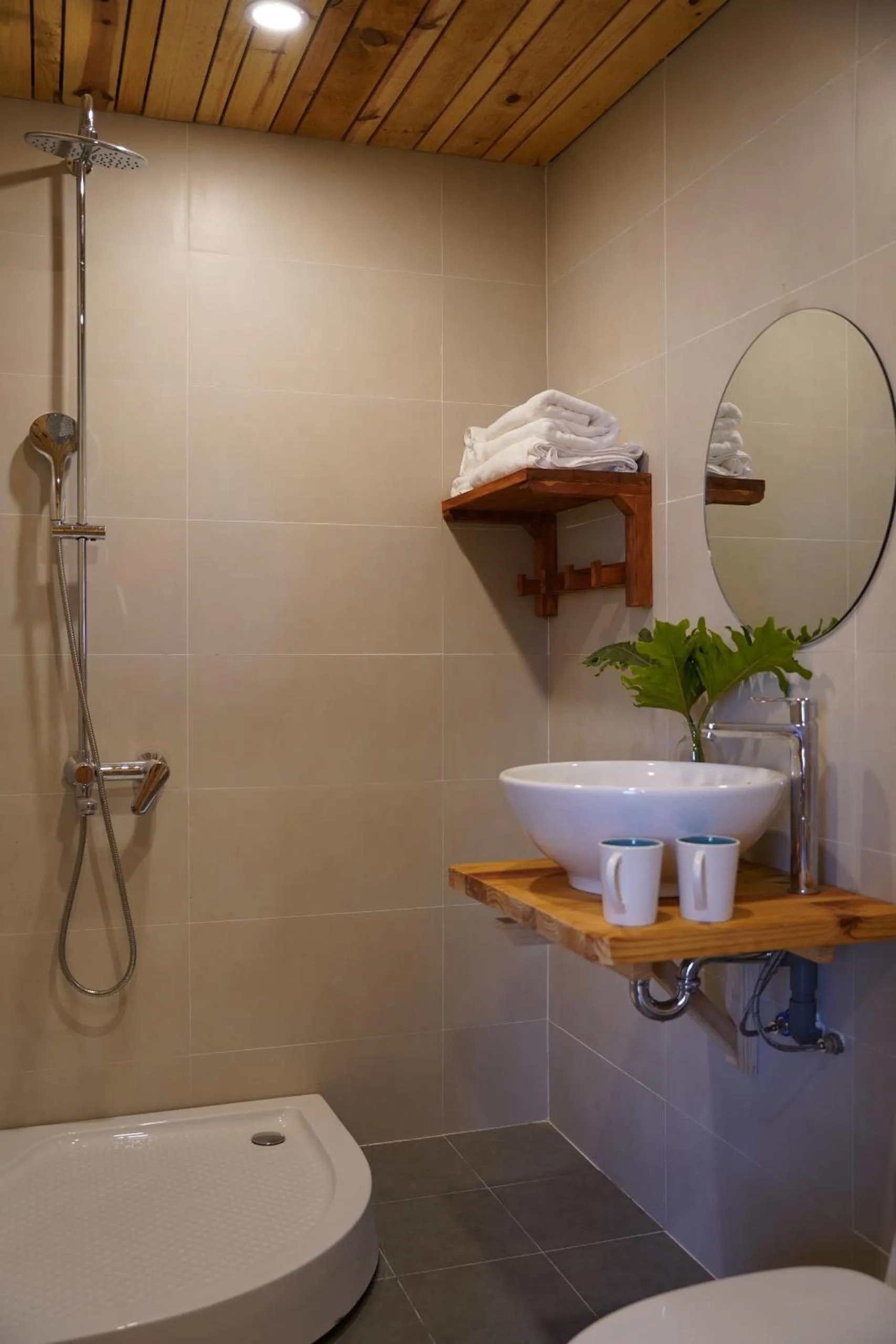 Shower in Lavender Dalat Hotel and Resorts