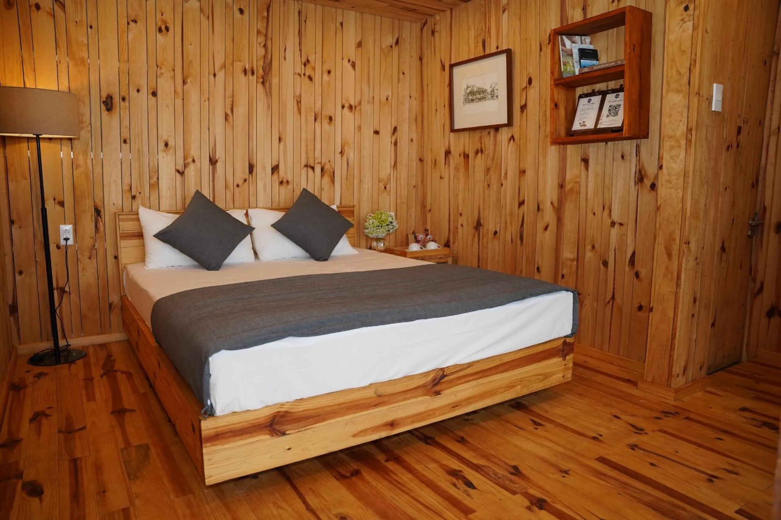 Bed in Lavender Dalat Hotel and Resorts