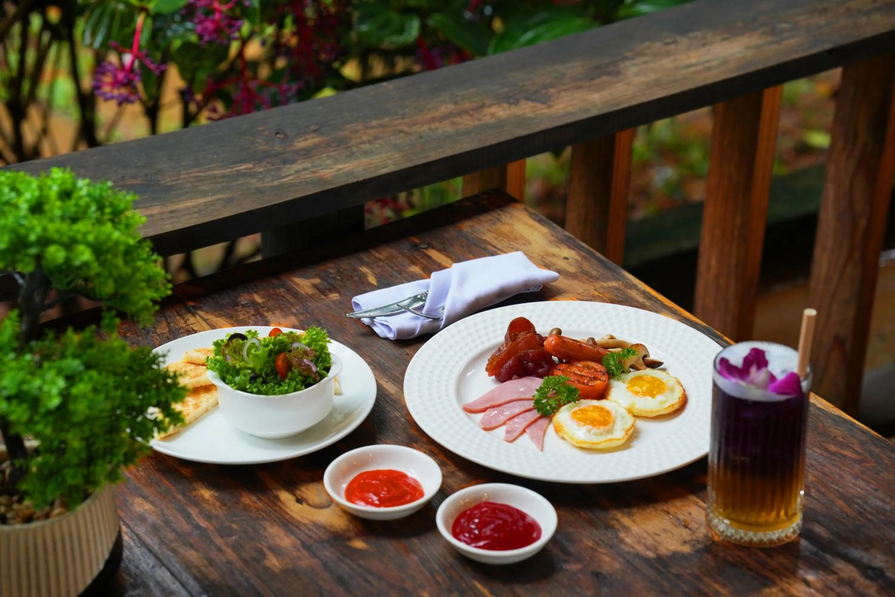 Breakfast in Lavender Dalat Hotel and Resorts