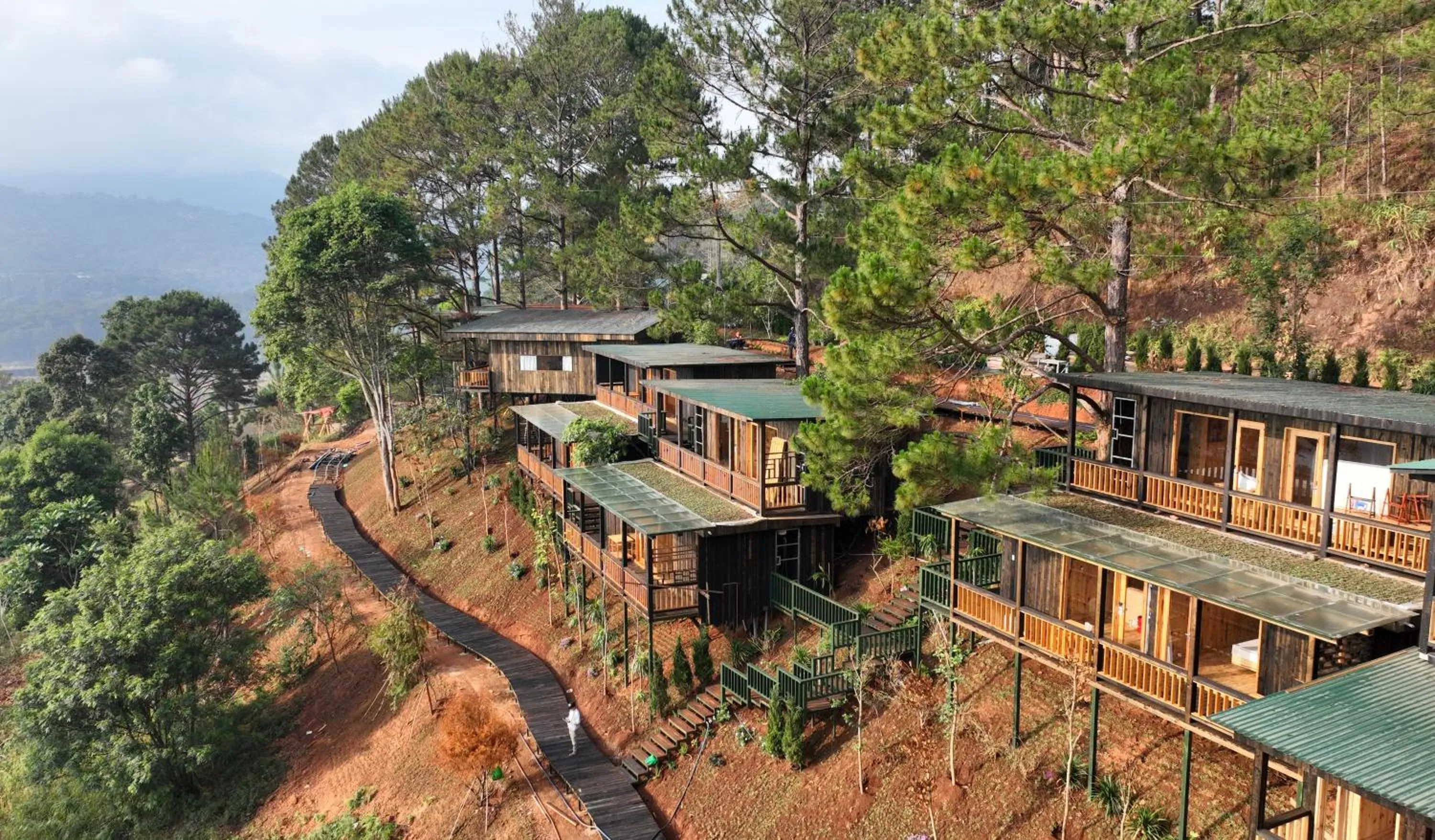 Property building in Lavender Dalat Hotel and Resorts