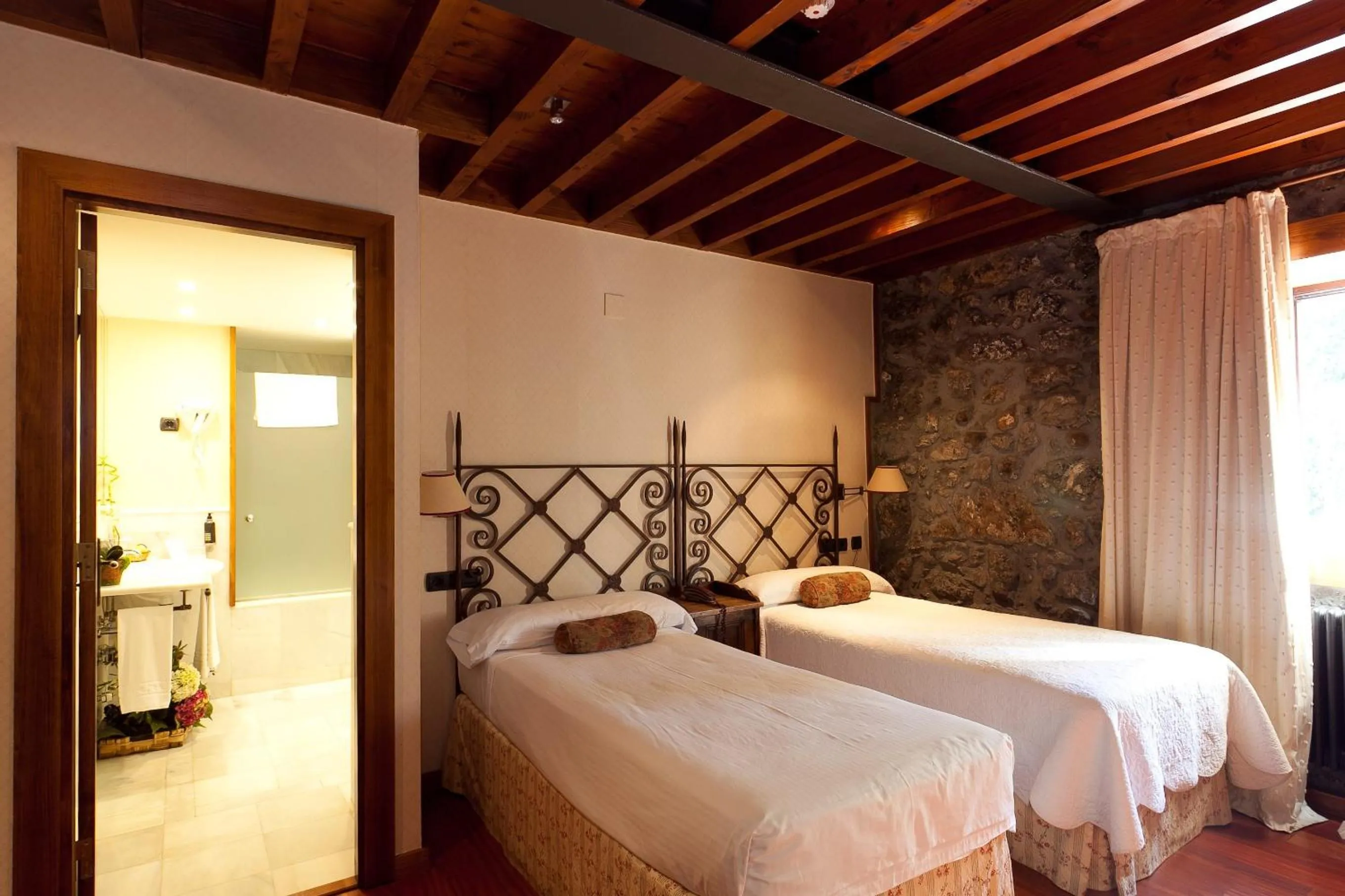 Photo of the whole room, Bed in Hotel Antsotegi