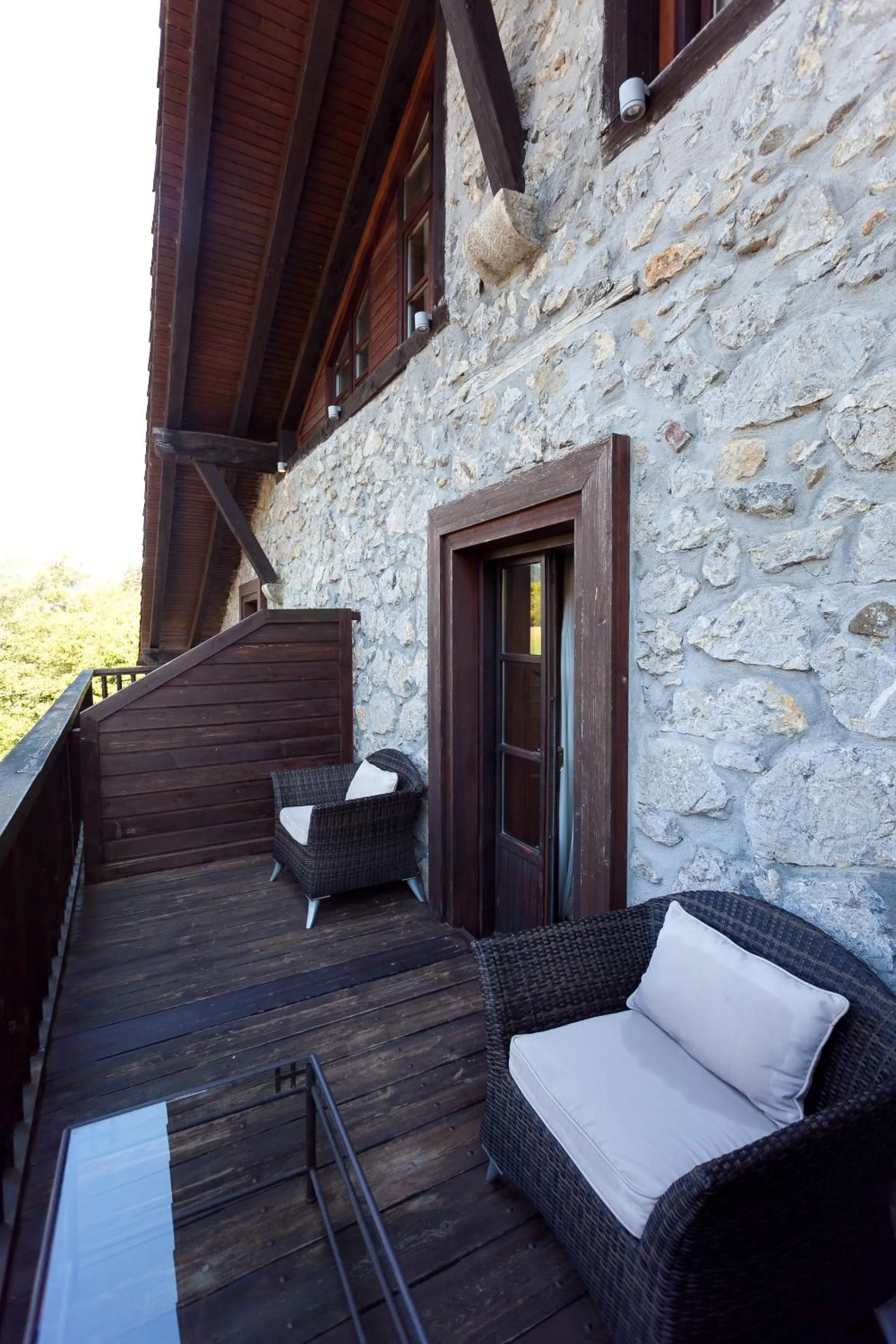 Balcony/Terrace in Hotel Antsotegi