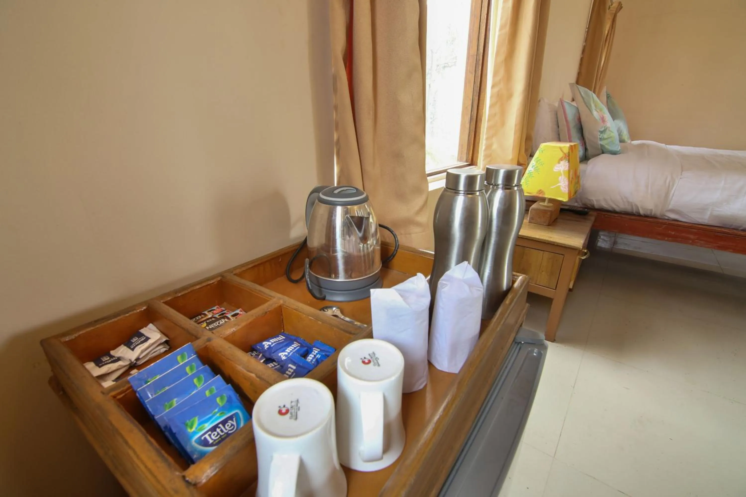 Bed in Rukhad Jungle Camp - Pench