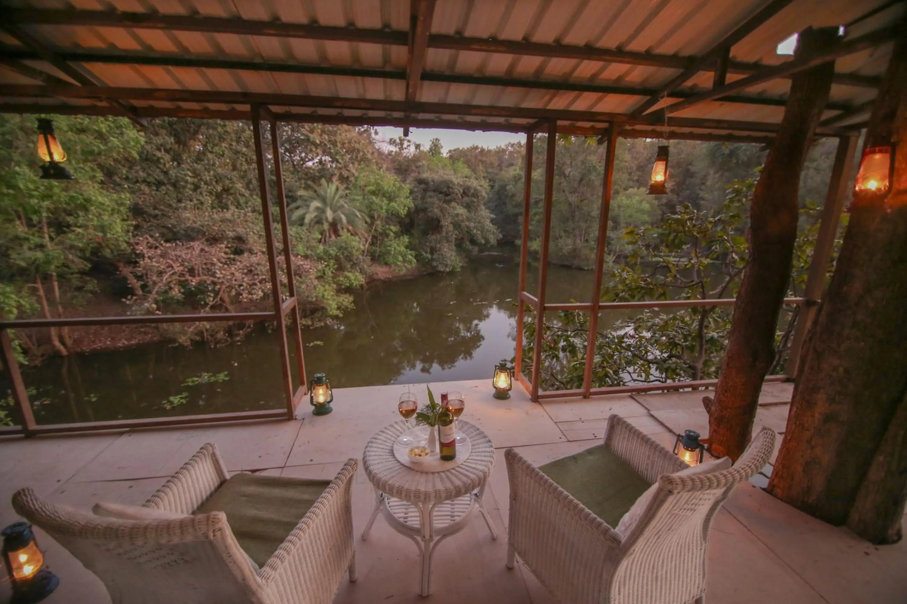 View (from property/room) in Rukhad Jungle Camp - Pench