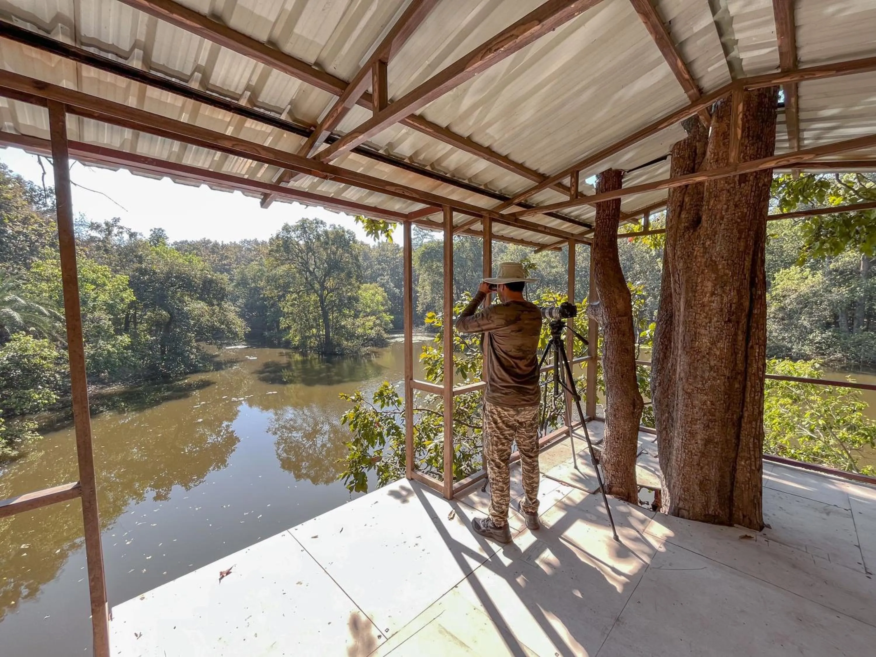 Balcony/Terrace in Rukhad Jungle Camp - Pench