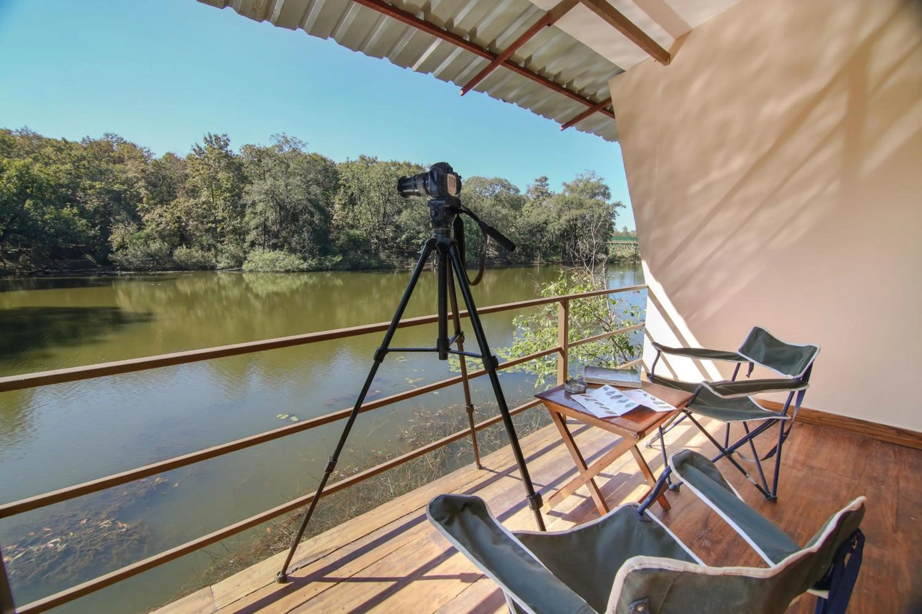 Patio in Rukhad Jungle Camp - Pench