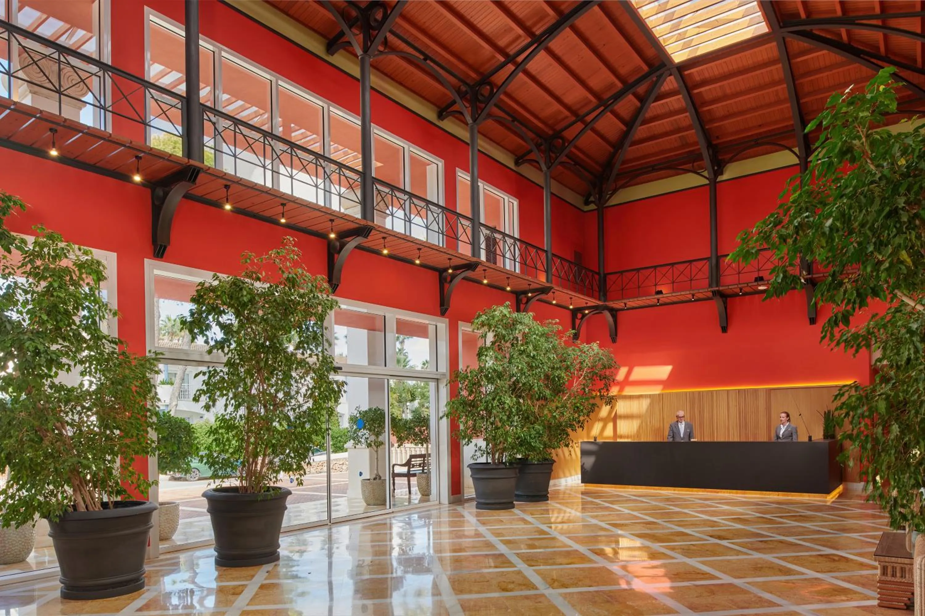Lobby or reception in Grupotel Playa Club
