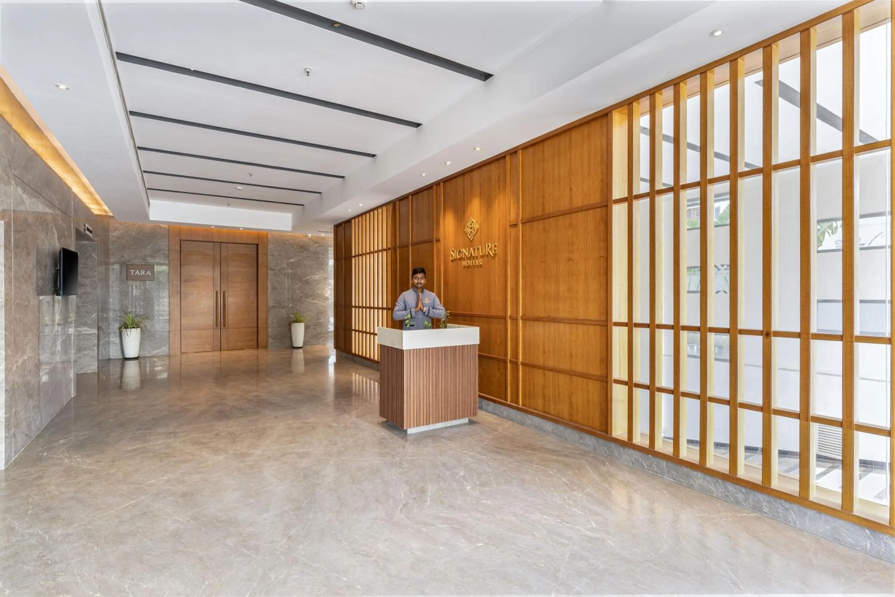 Lobby or reception in Signature Hotels