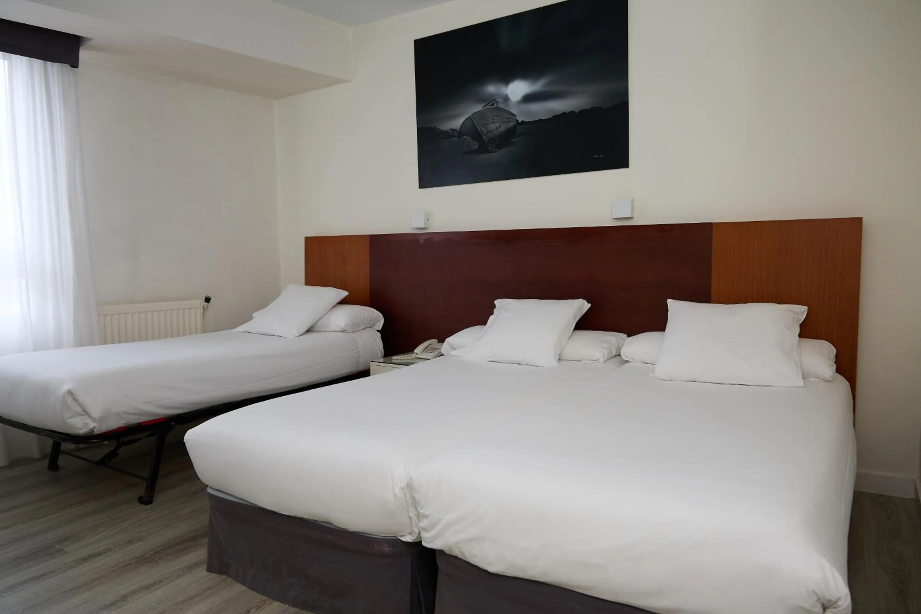 Bed in Hotel Vigo Plaza