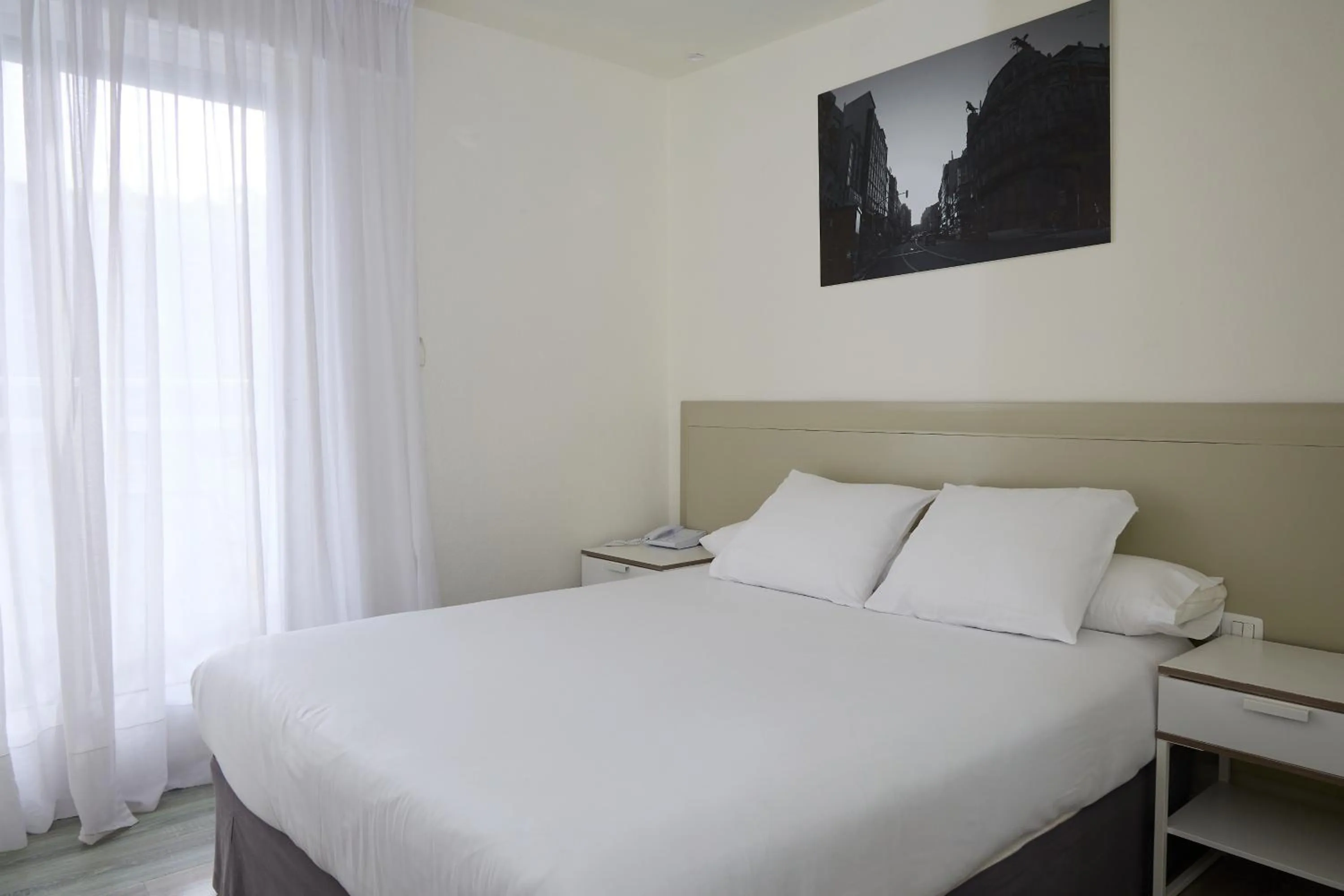 Bed in Hotel Vigo Plaza