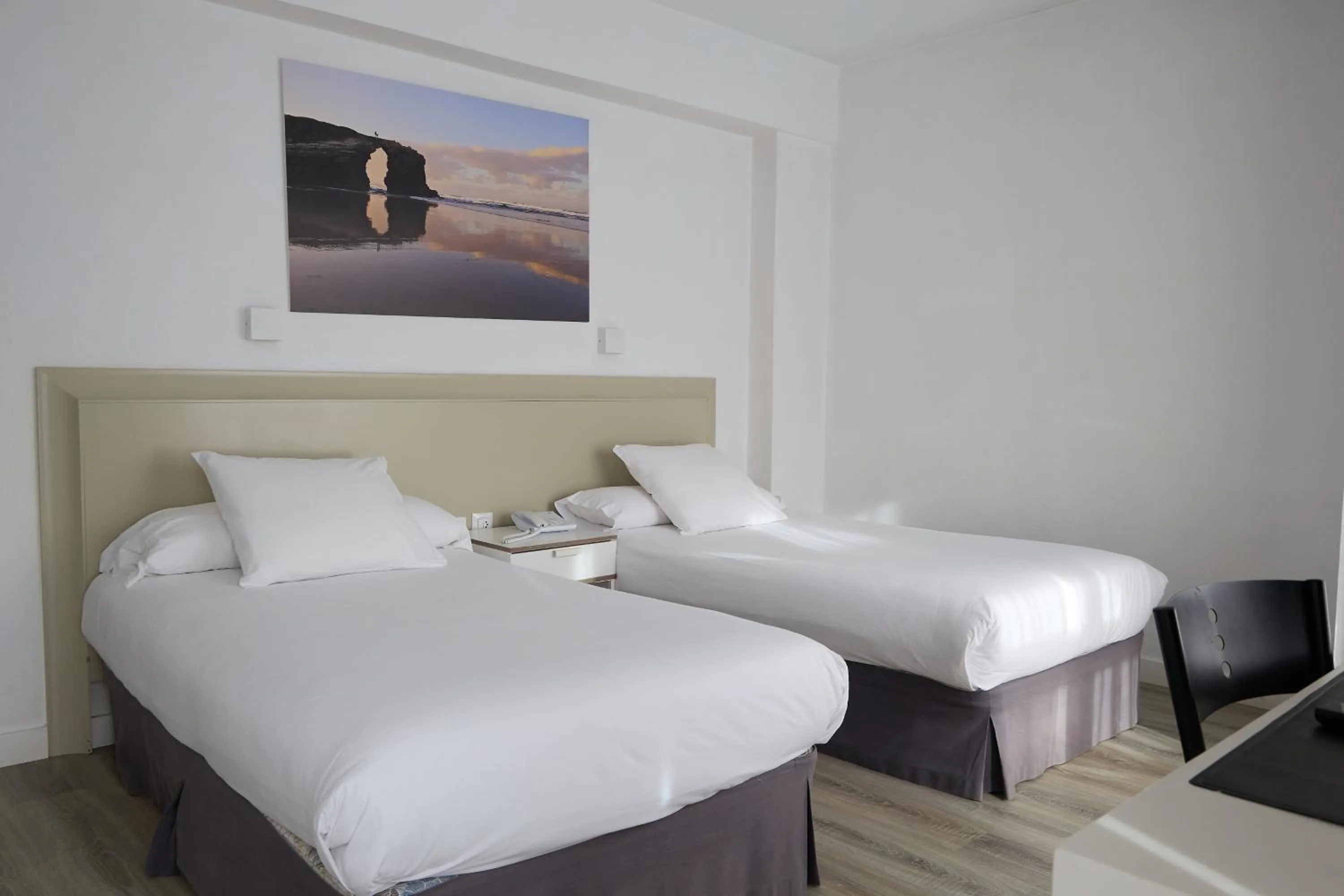 Bed in Hotel Vigo Plaza