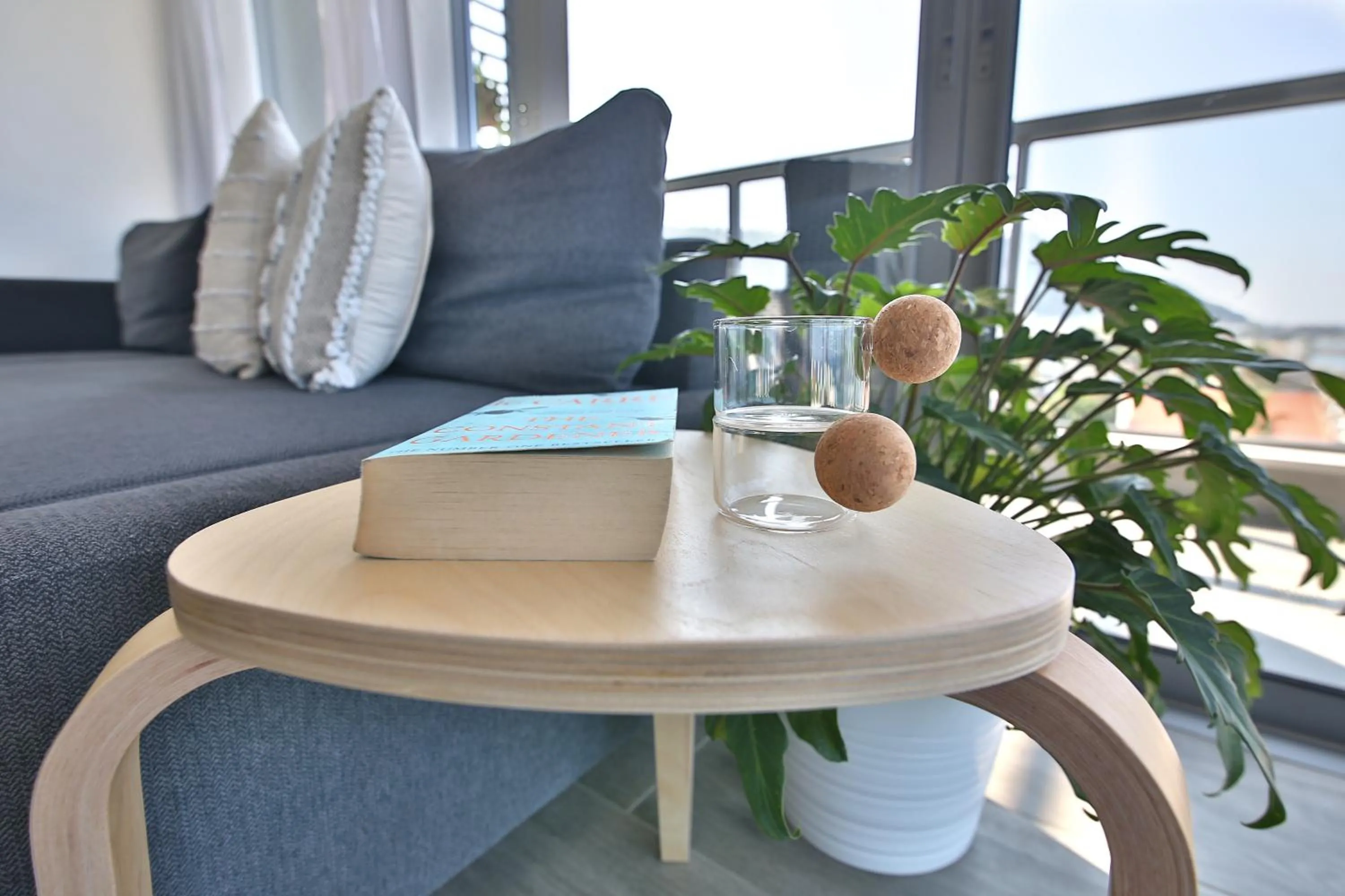 Seating area in Bat-Galim Beach Apartment