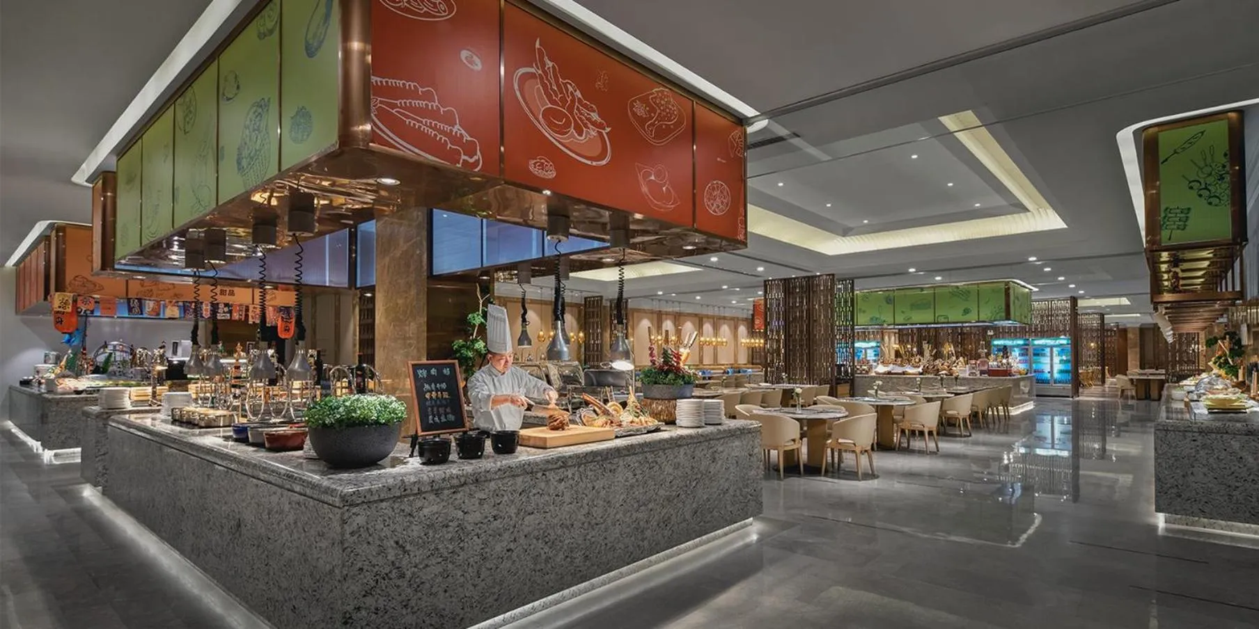 Restaurant/places to eat in Crowne Plaza Dongying by IHG