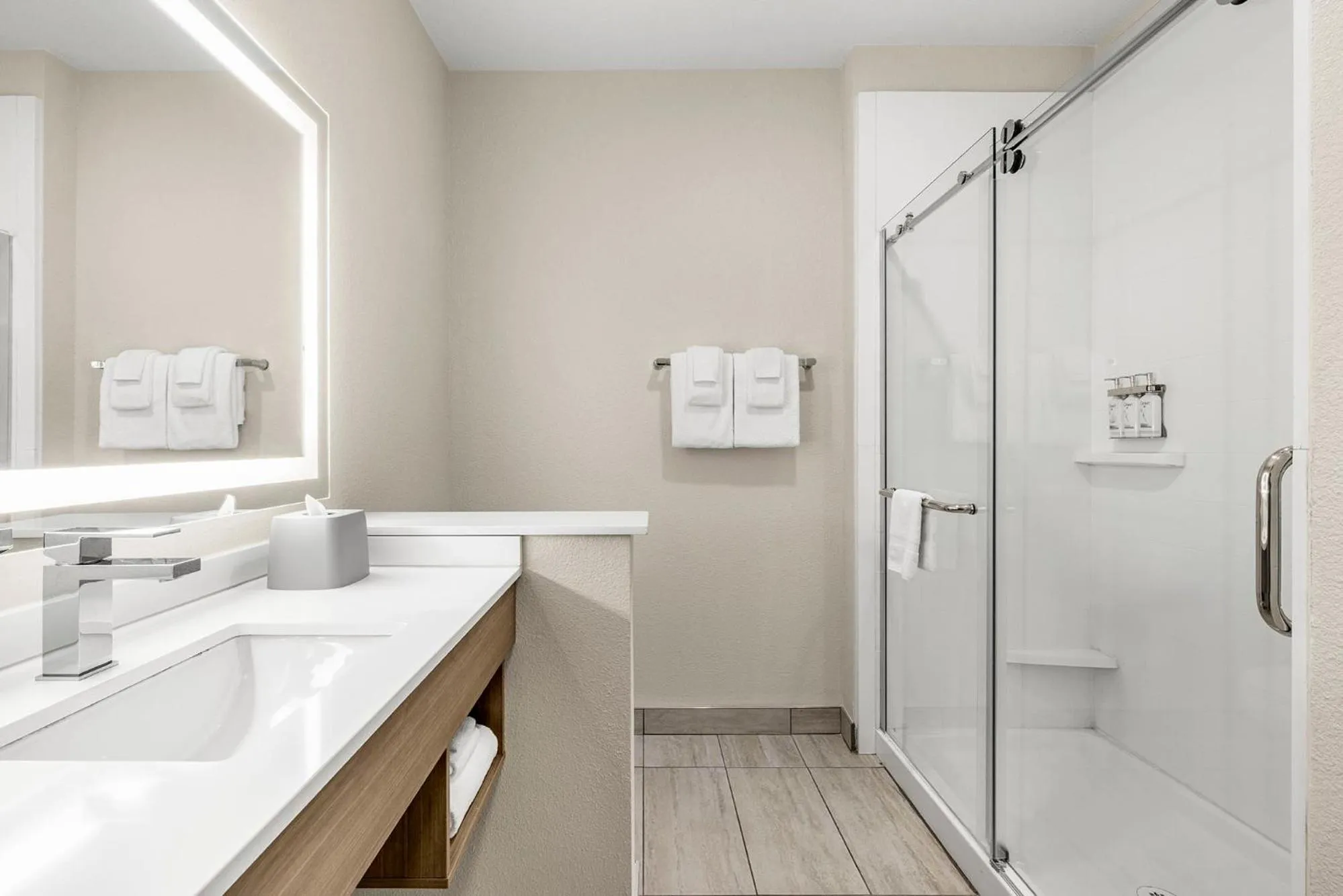 Shower in Holiday Inn Express & Suites - Phoenix West - Tolleson