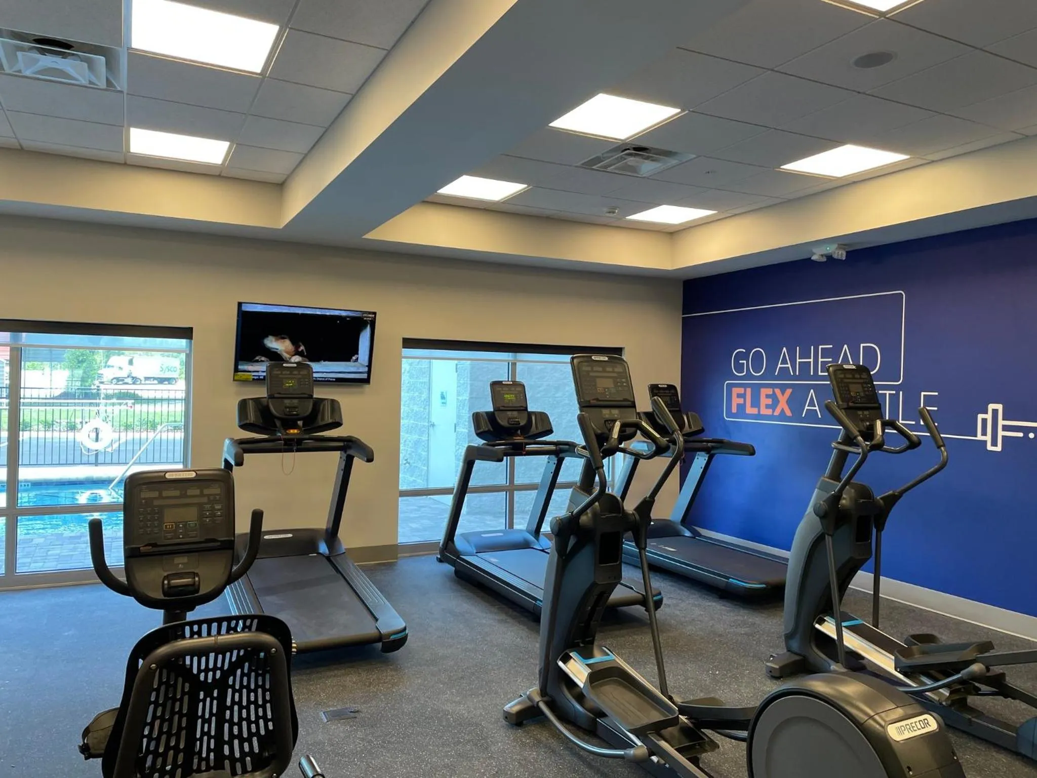 Fitness centre/facilities in Holiday Inn Express - Starke by IHG