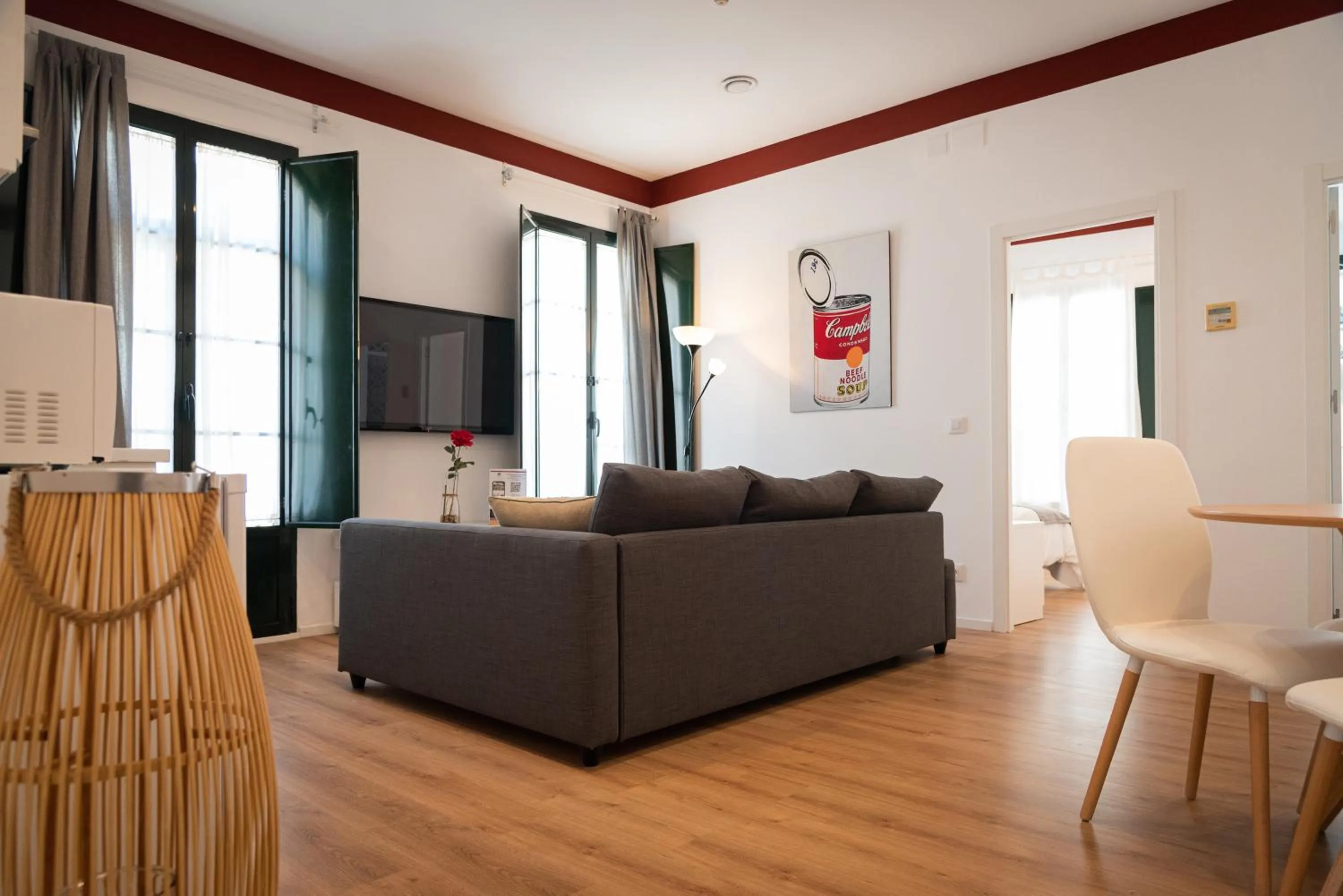 Communal lounge/ TV room in Hoteles del Sur