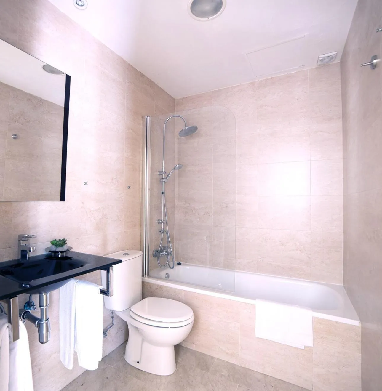 Shower in Hoteles del Sur