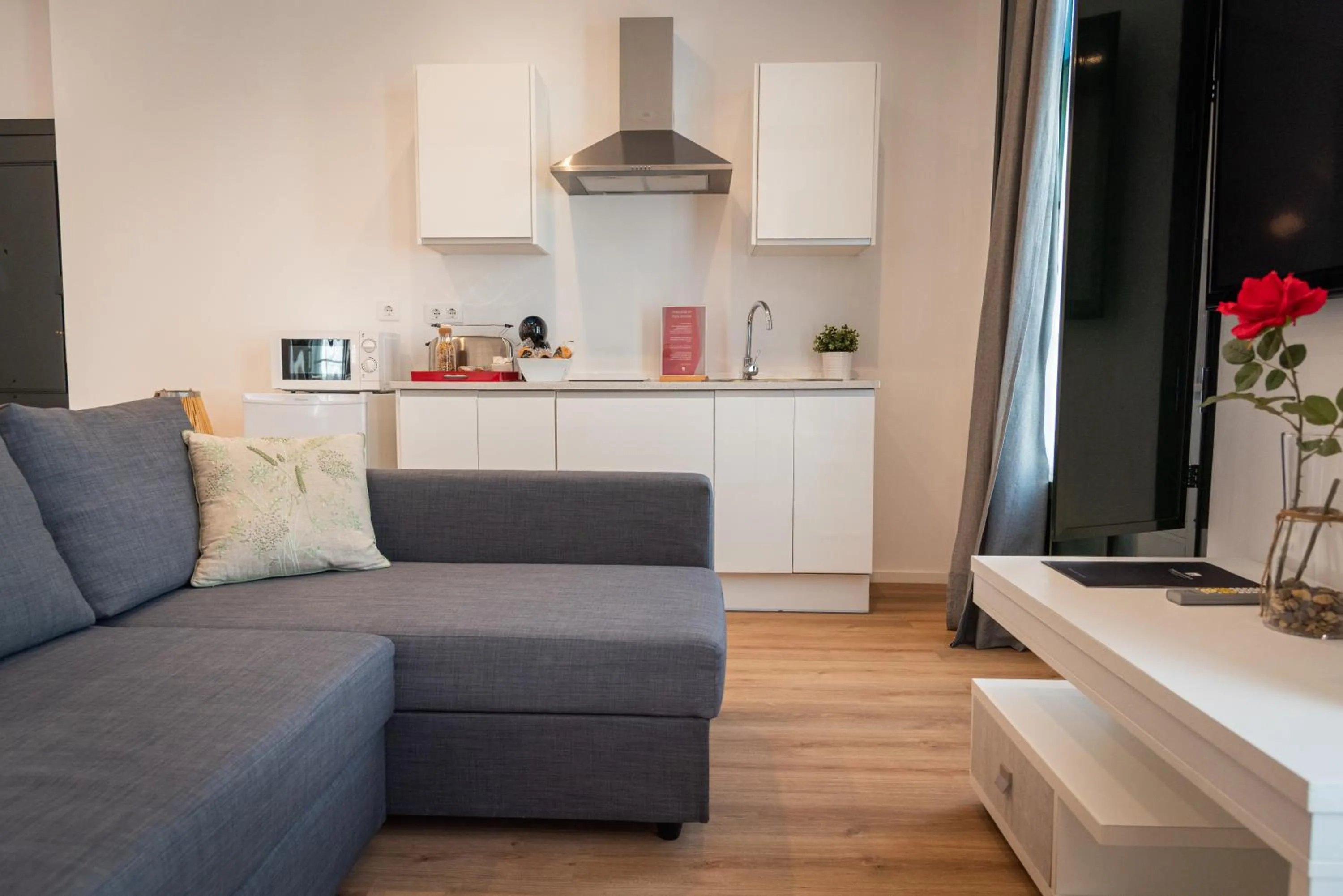 Kitchen or kitchenette in Hoteles del Sur