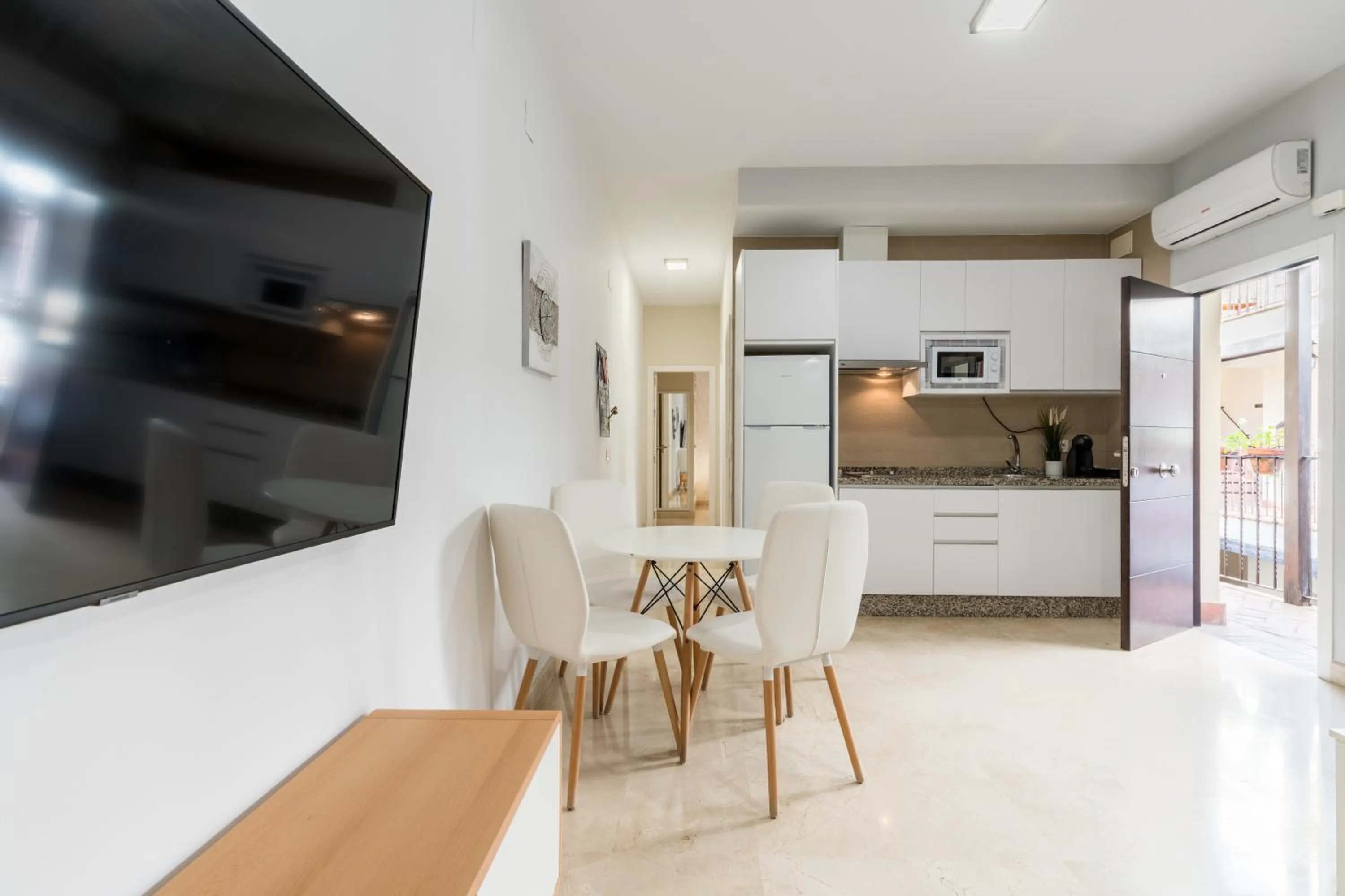 Kitchen or kitchenette in Hoteles del Sur