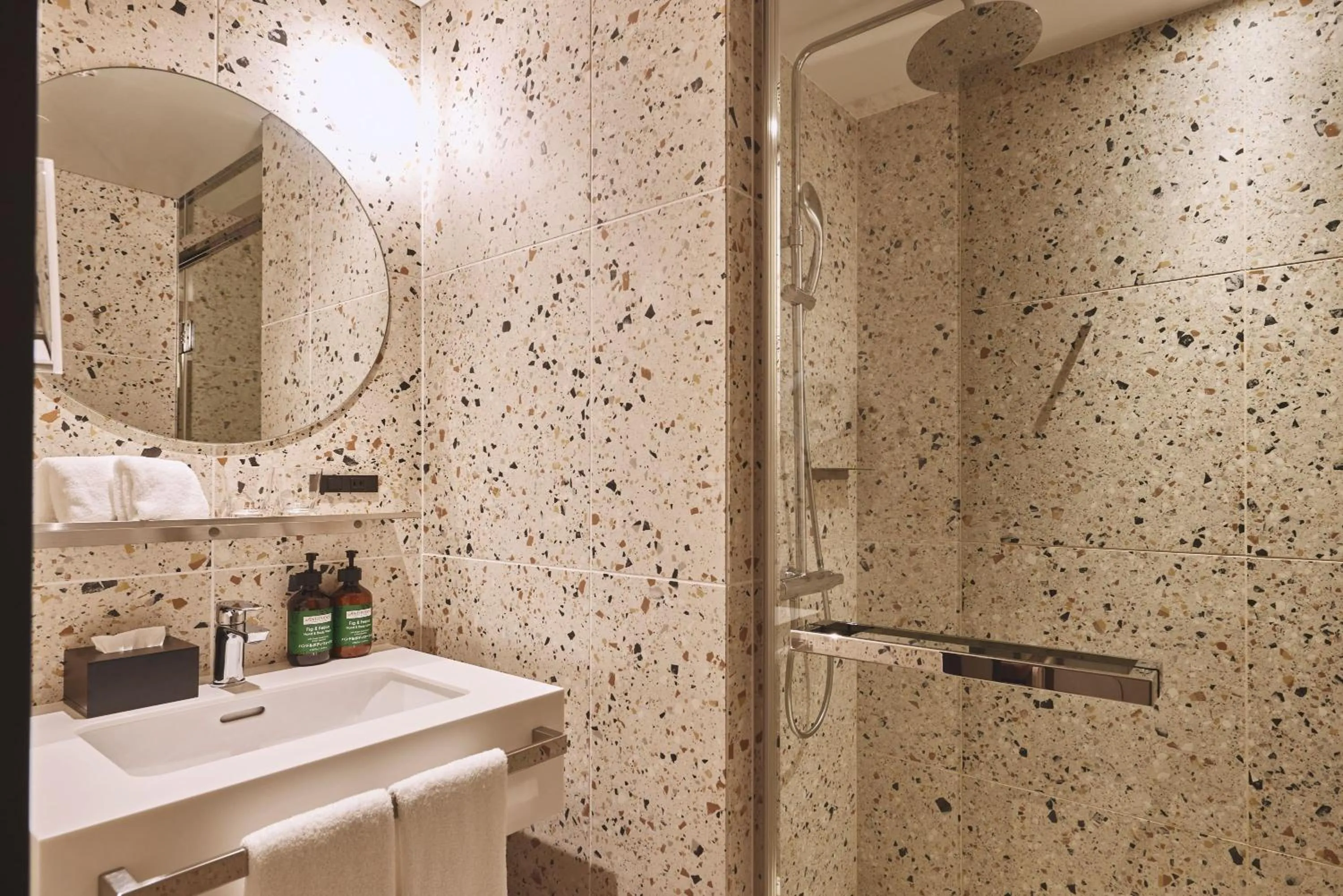 Bathroom in voco Osaka Central by IHG