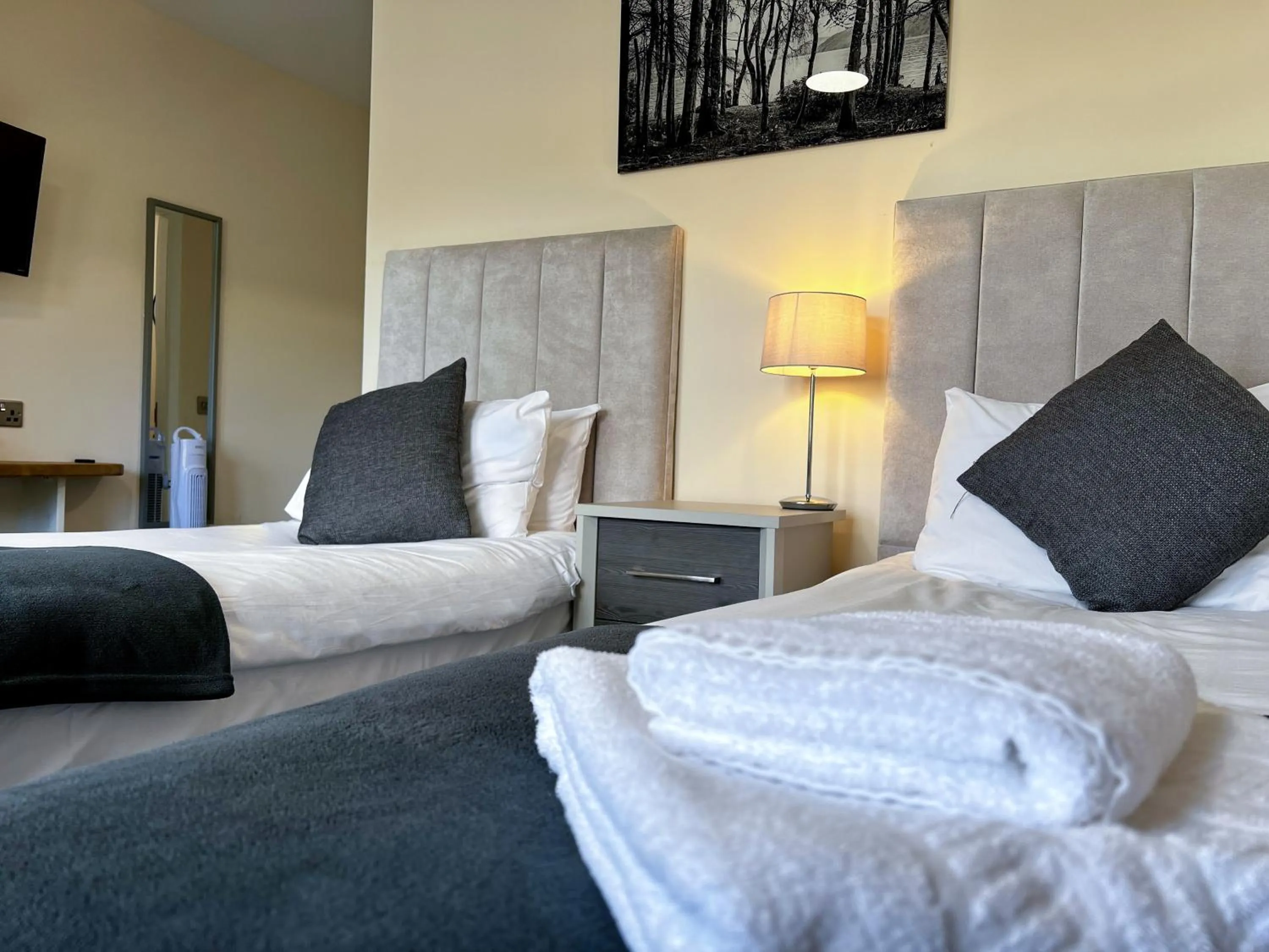 Bed in Loch Ness Gate House