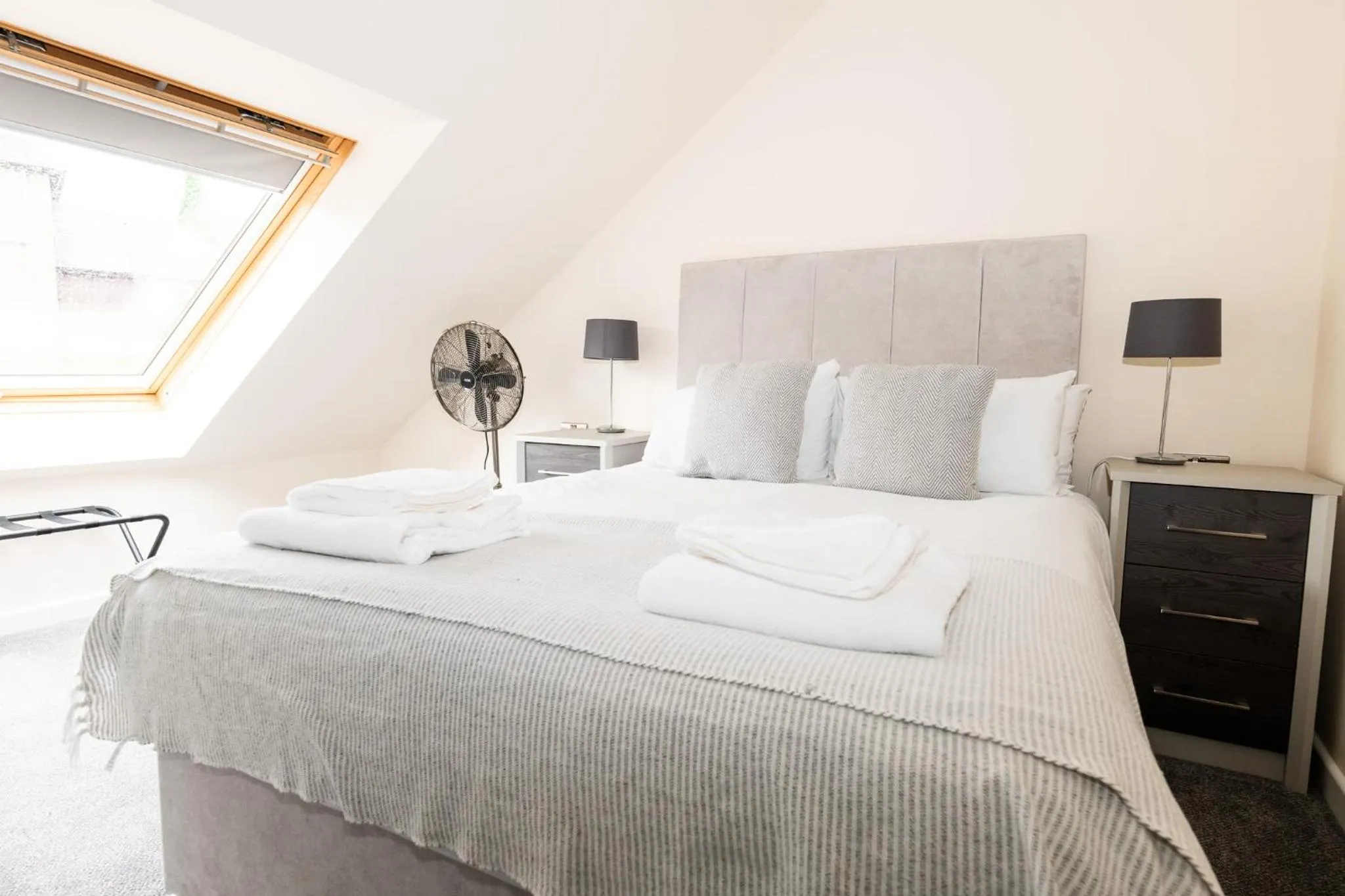 Bed in Loch Ness Gate House