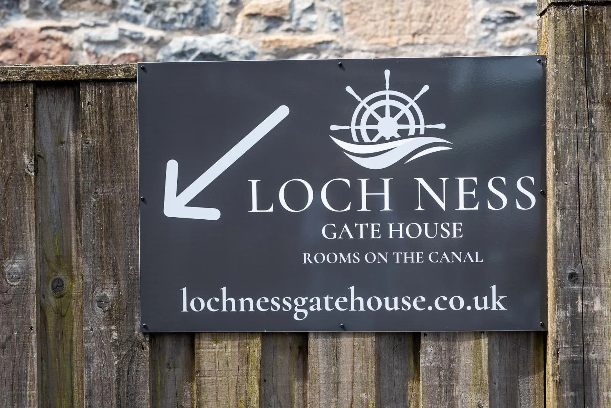 Property logo or sign in Loch Ness Gate House
