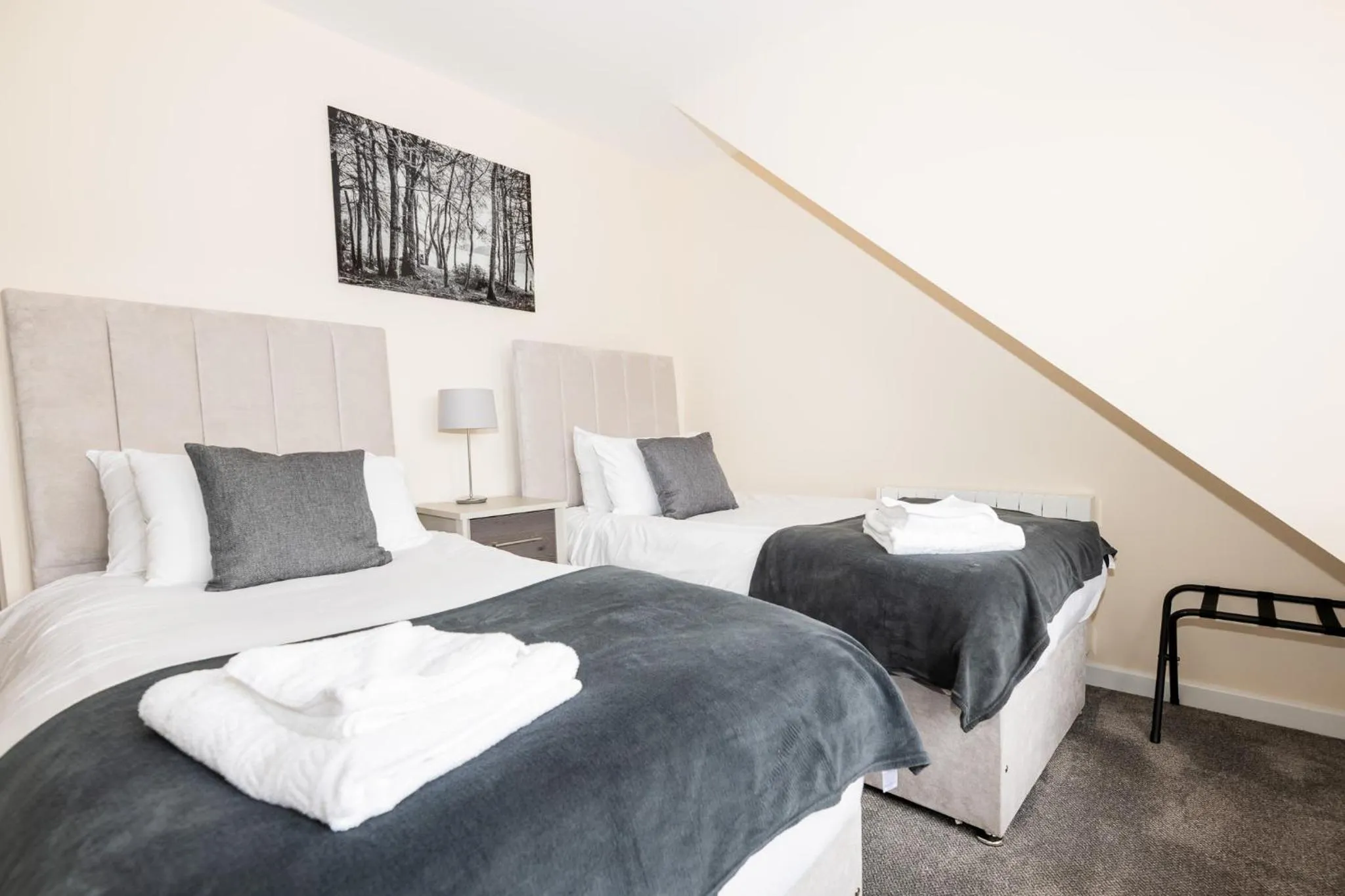 Bed in Loch Ness Gate House