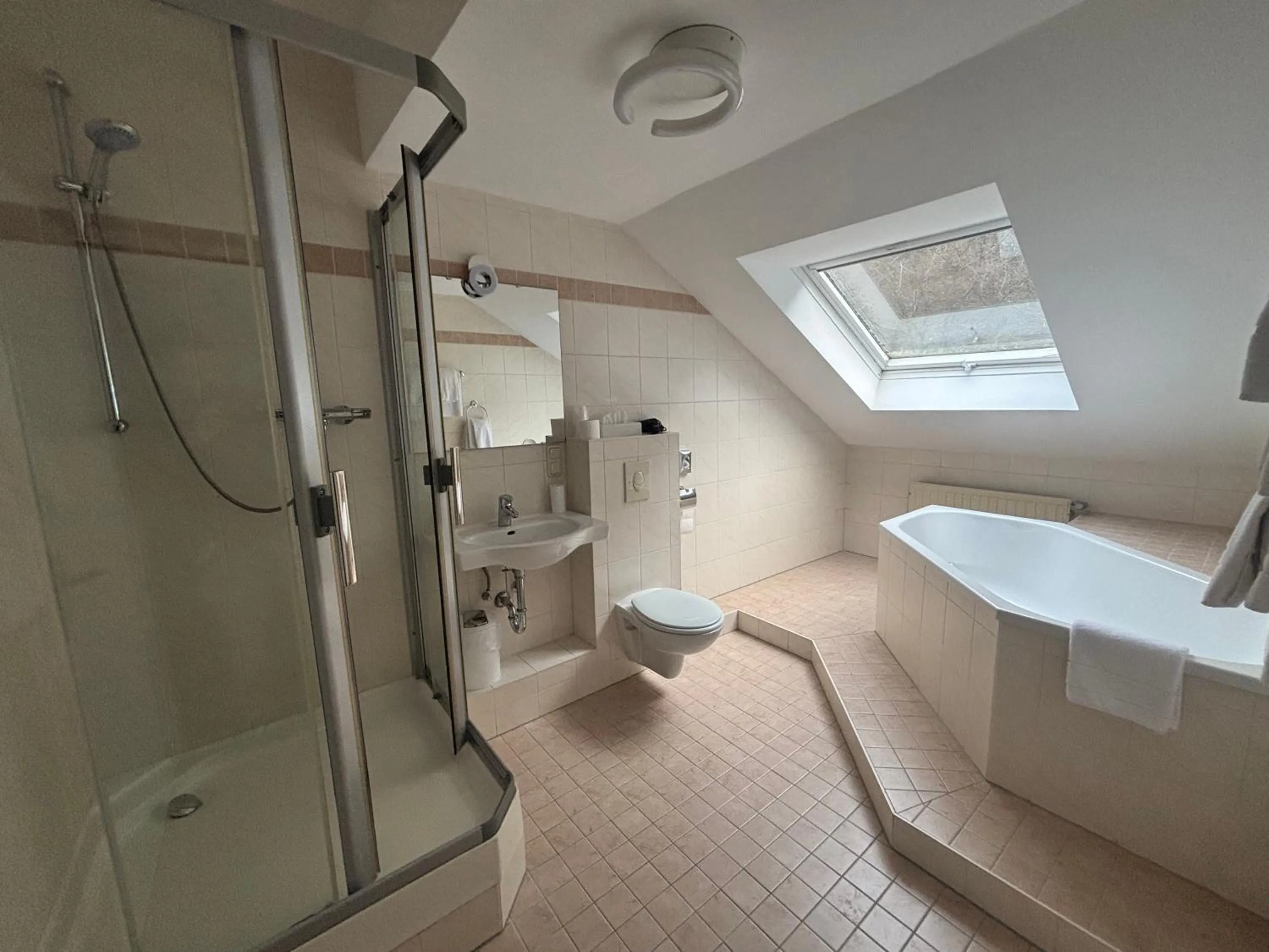 Bathroom in Hotel Schlangenbader Hof