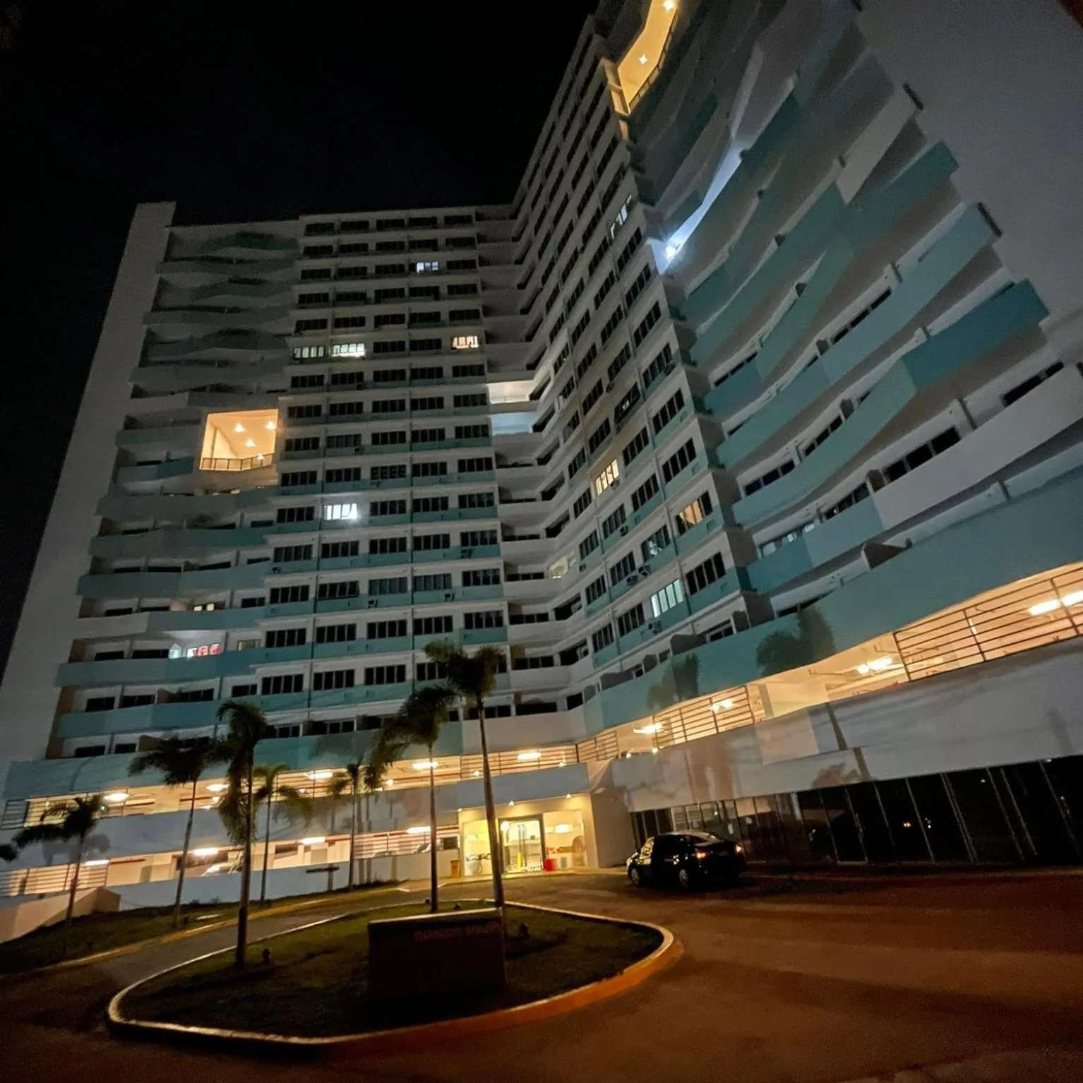 Property building in Acellyne's Suites at The Residences at Commonwealth by Century