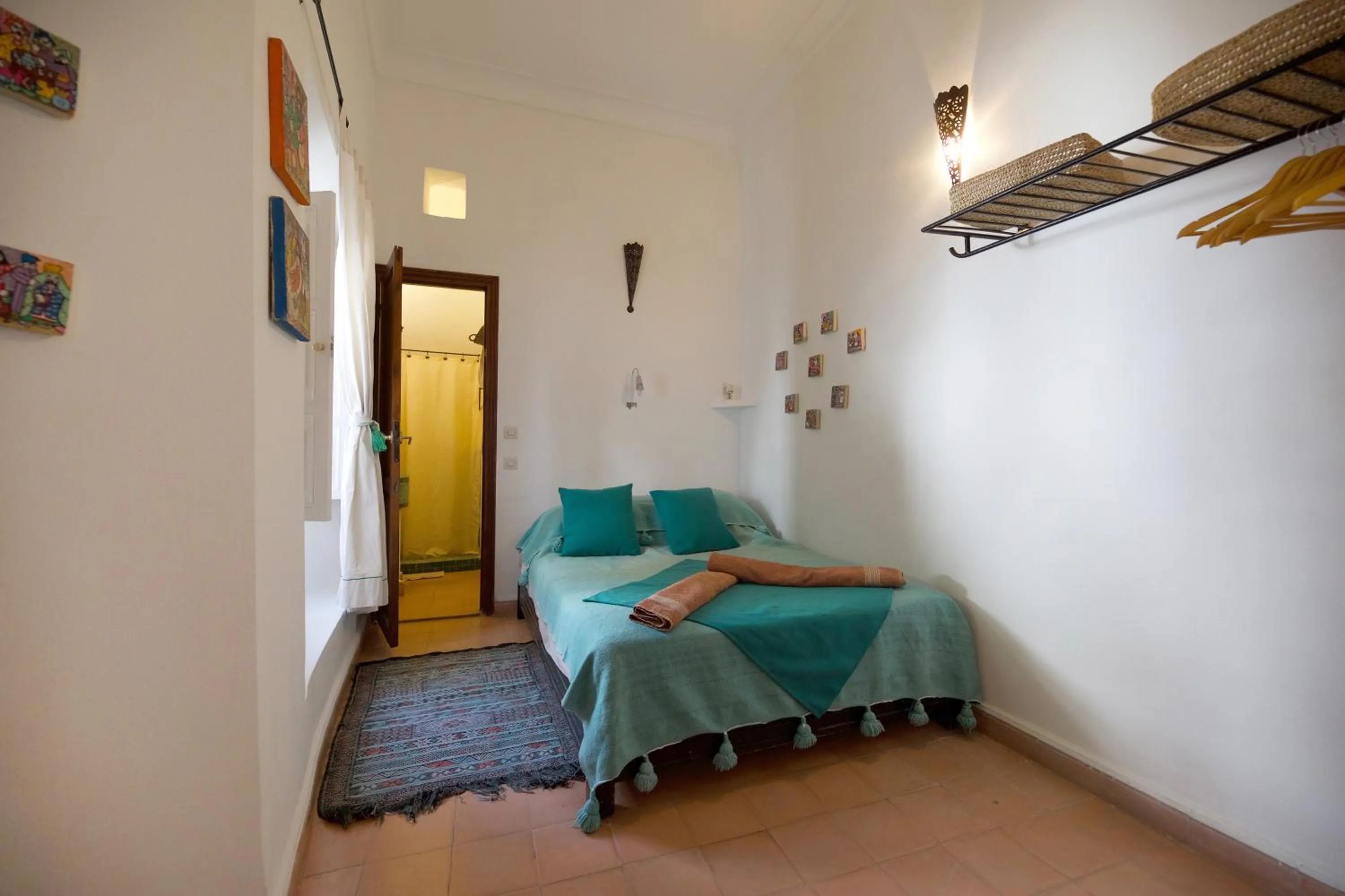 Bed in Riad Noor Charana