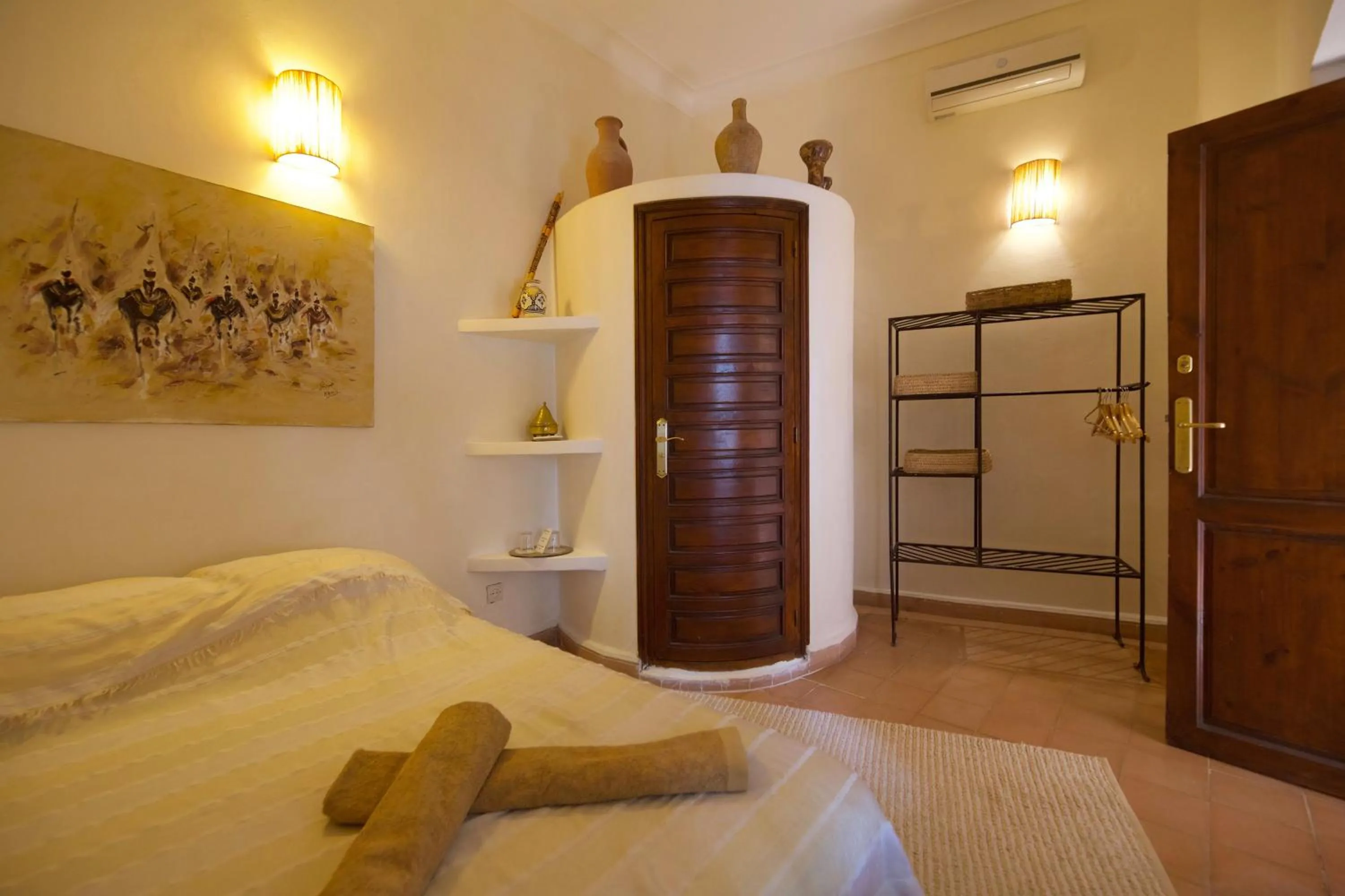 Bed in Riad Noor Charana