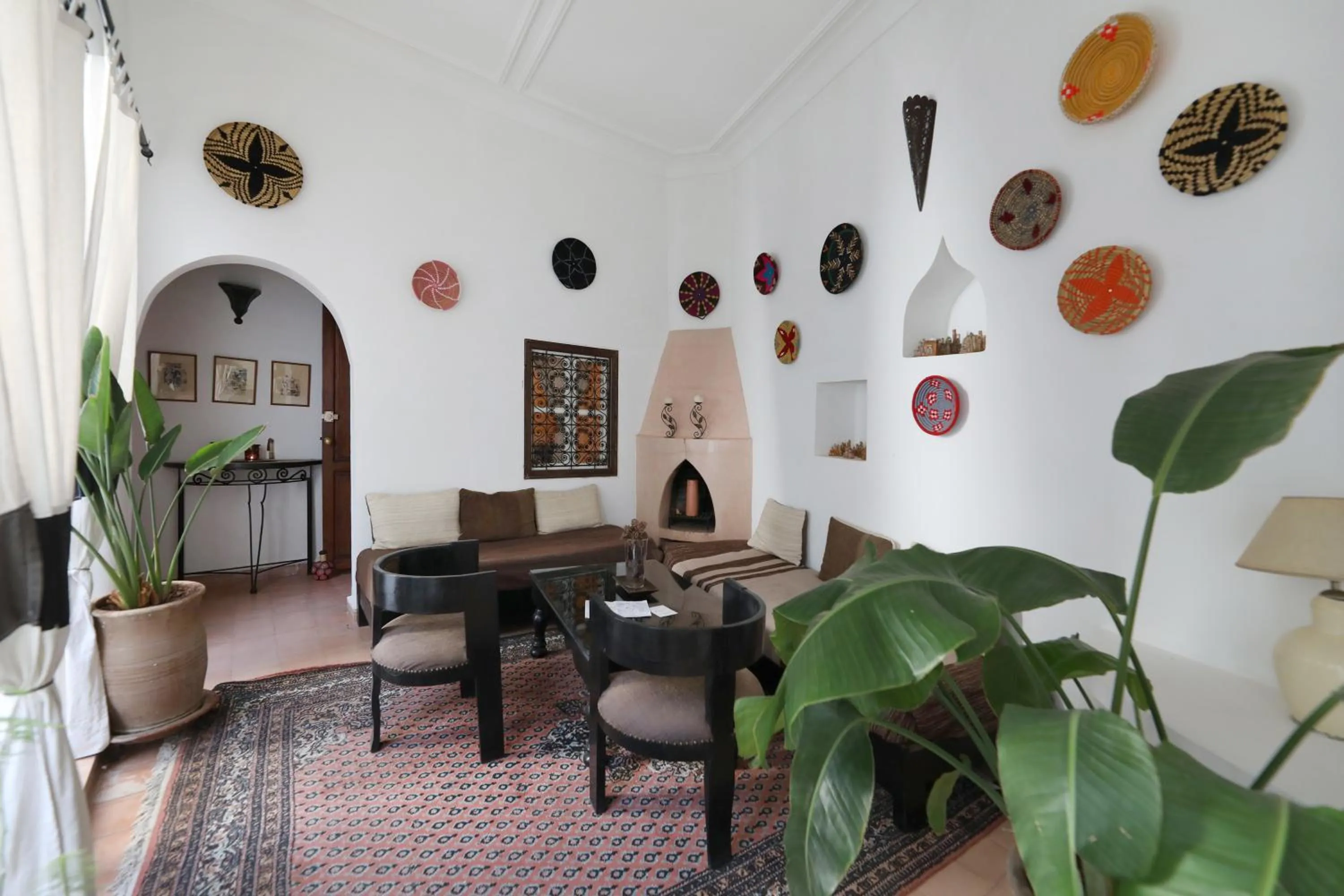 Living room in Riad Noor Charana