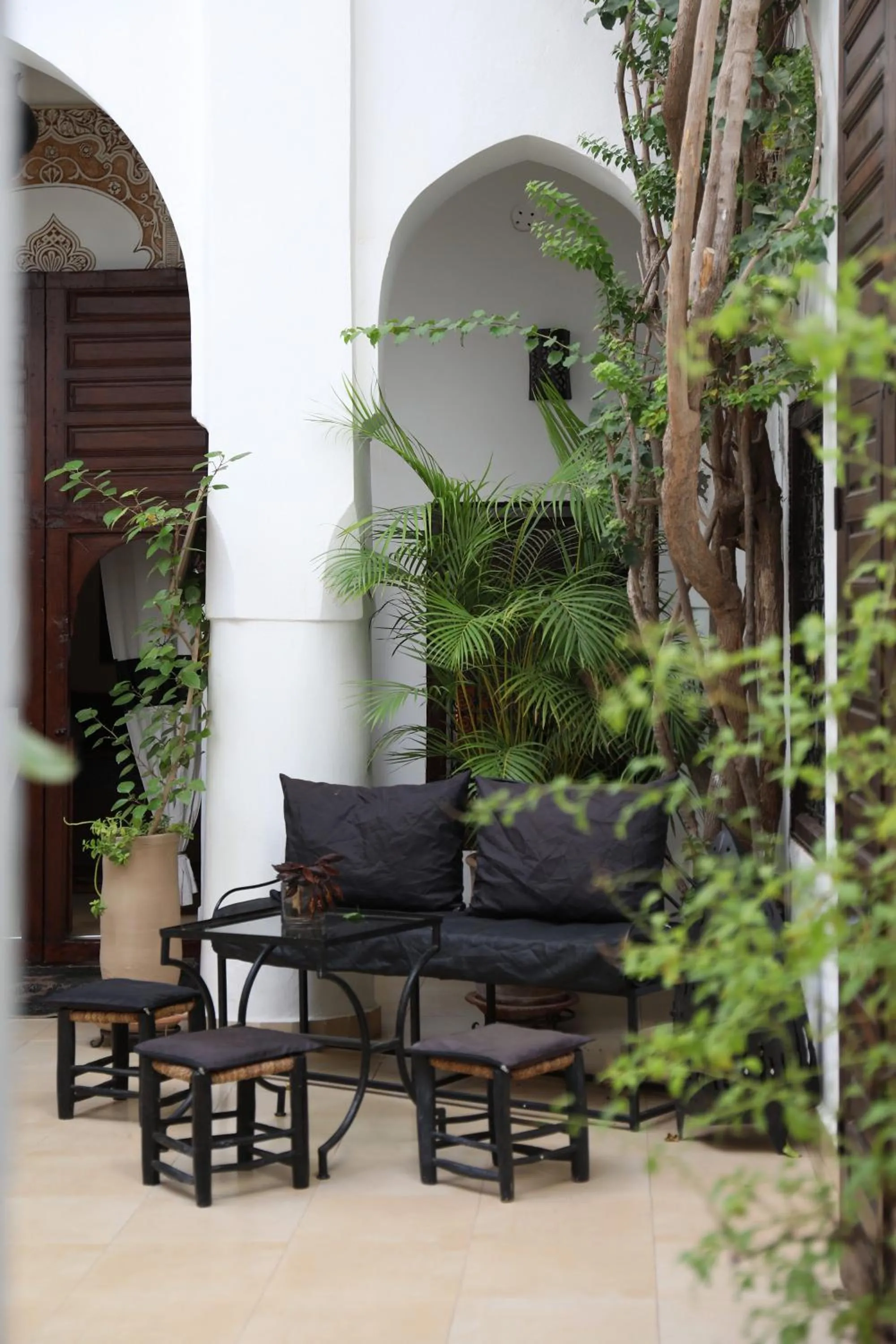 Patio in Riad Noor Charana